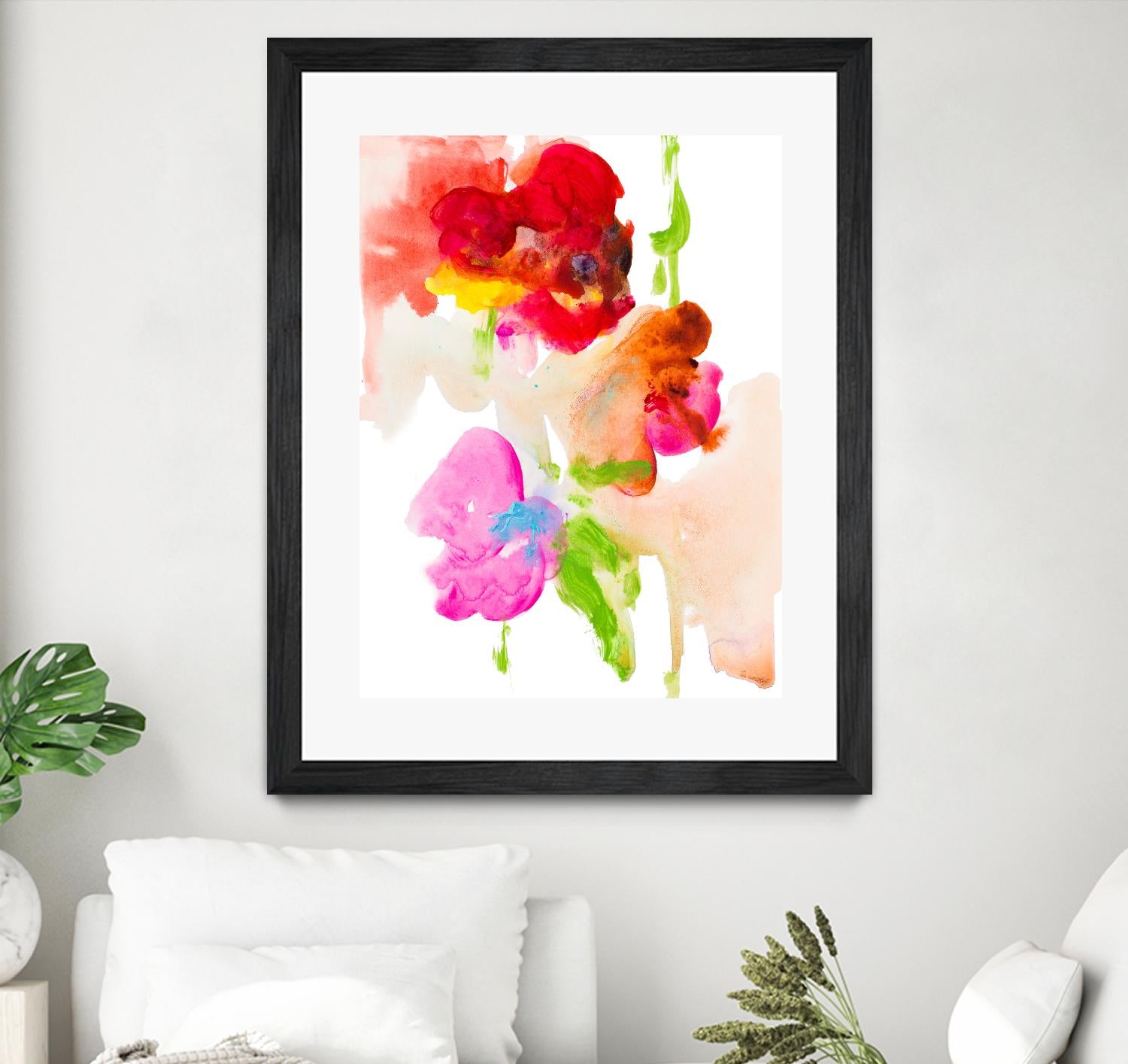 Abstract Flower Study by Lanie Loreth on GIANT ART - Multi Abstract