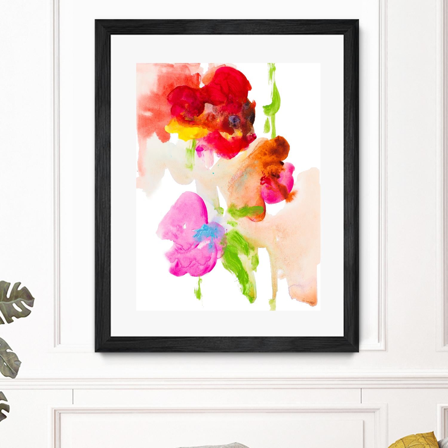 Abstract Flower Study by Lanie Loreth on GIANT ART - Multi Abstract