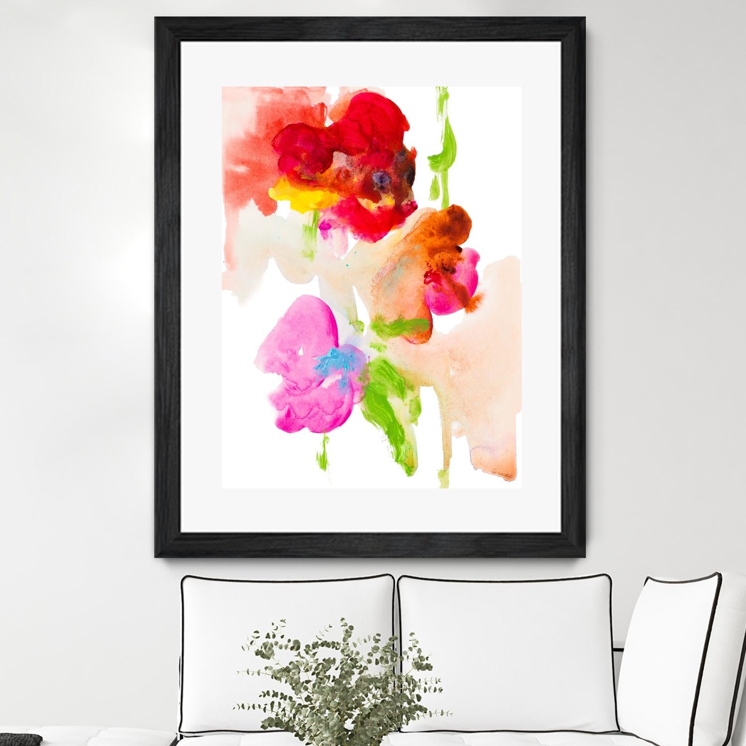 Abstract Flower Study by Lanie Loreth on GIANT ART - Multi Abstract