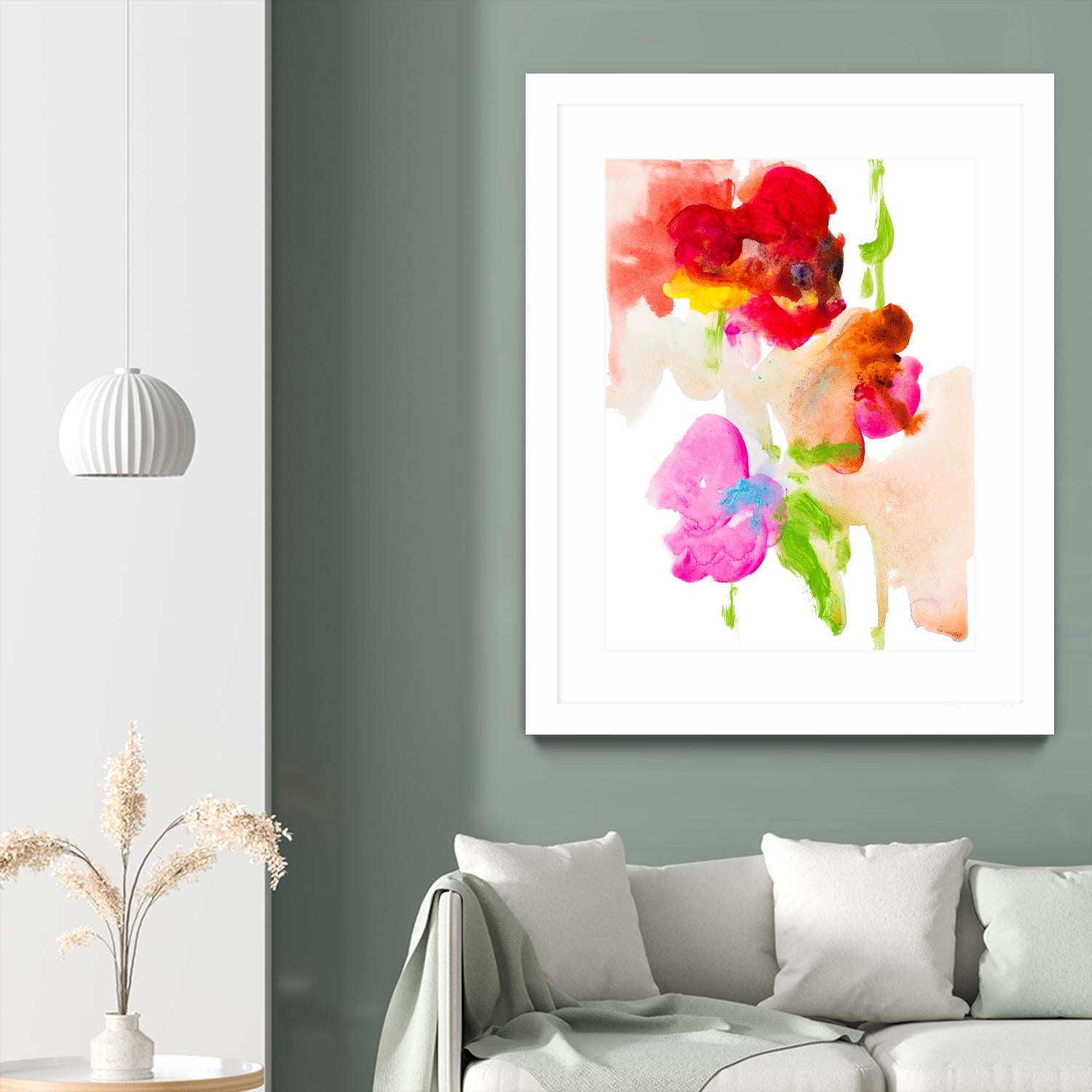 Abstract Flower Study by Lanie Loreth on GIANT ART - Multi Abstract