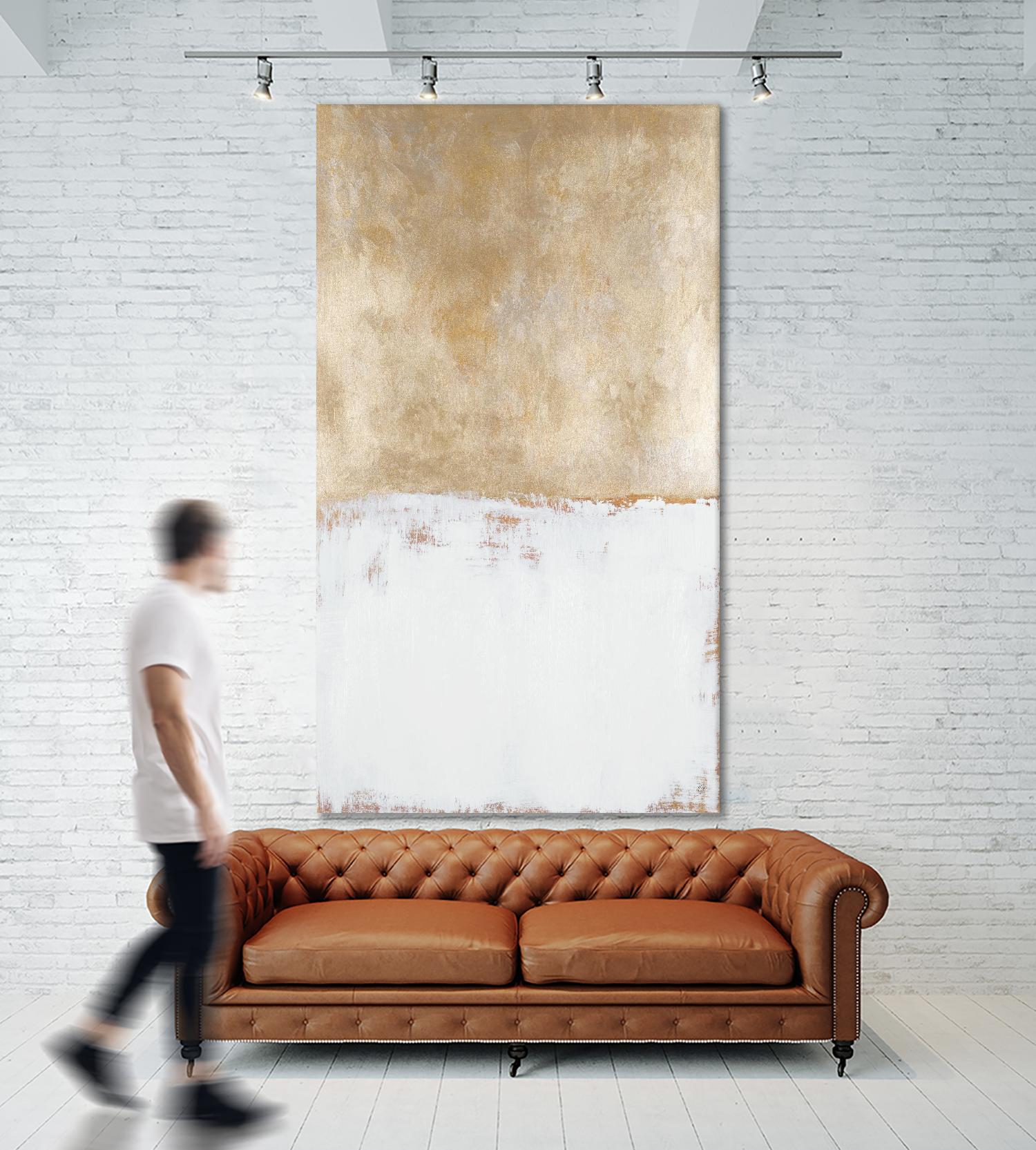 Timeless Perspective by Lanie Loreth on GIANT ART - gold abstract