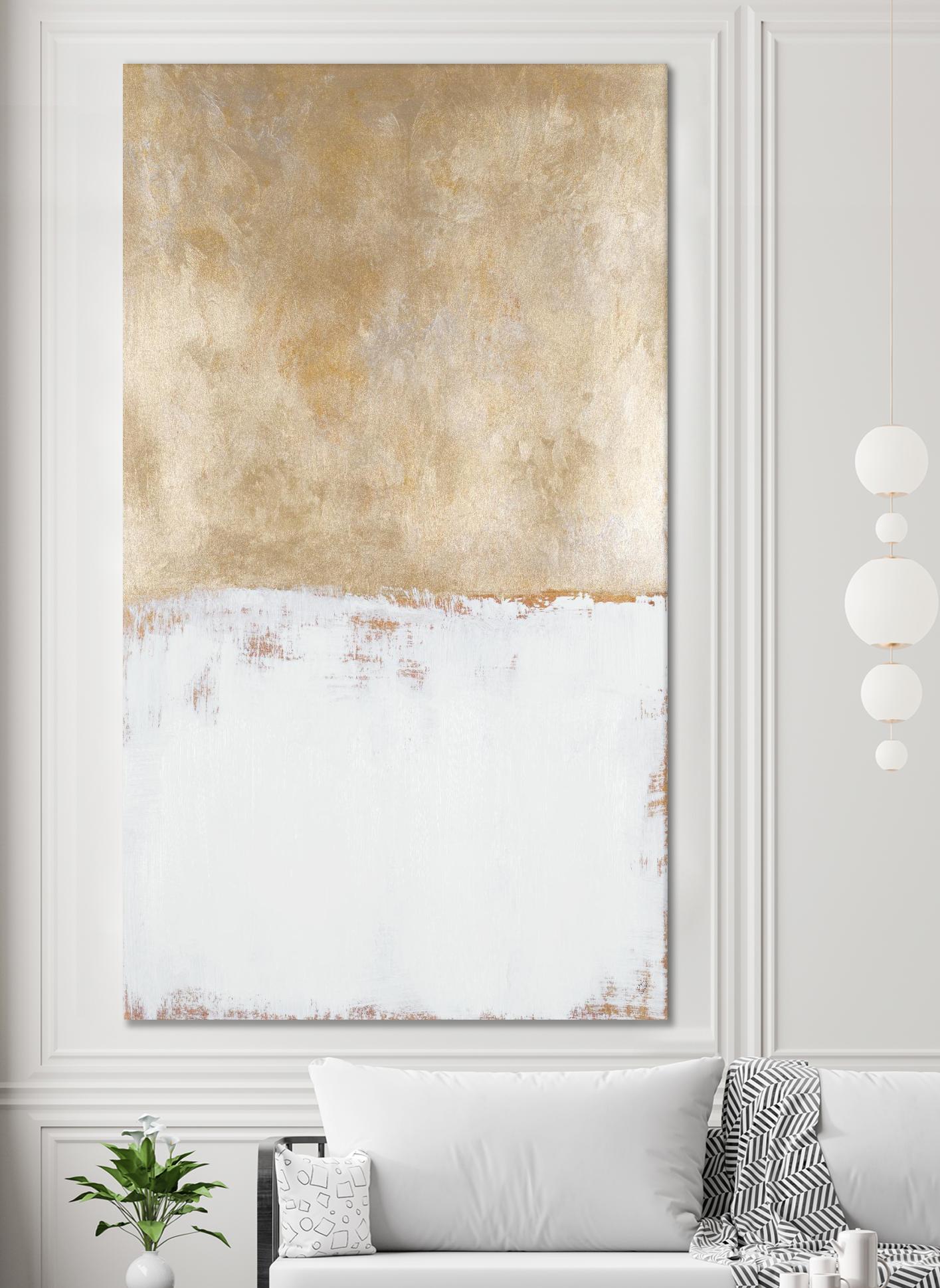 Timeless Perspective by Lanie Loreth on GIANT ART - gold abstract