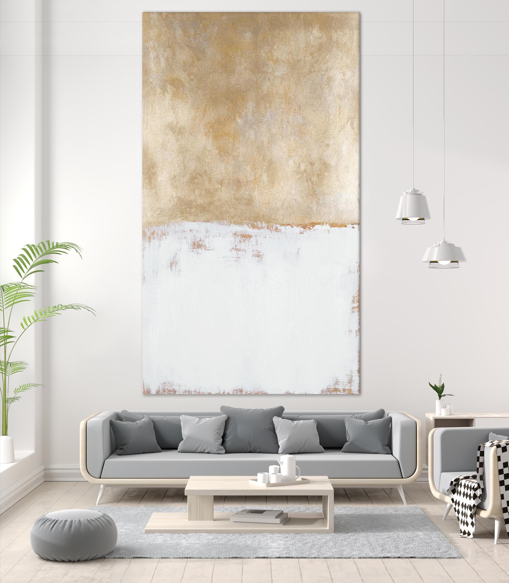 Timeless Perspective by Lanie Loreth on GIANT ART - gold abstract