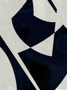 Black Machine I by Dan Meneely on GIANT ART - blue shapes