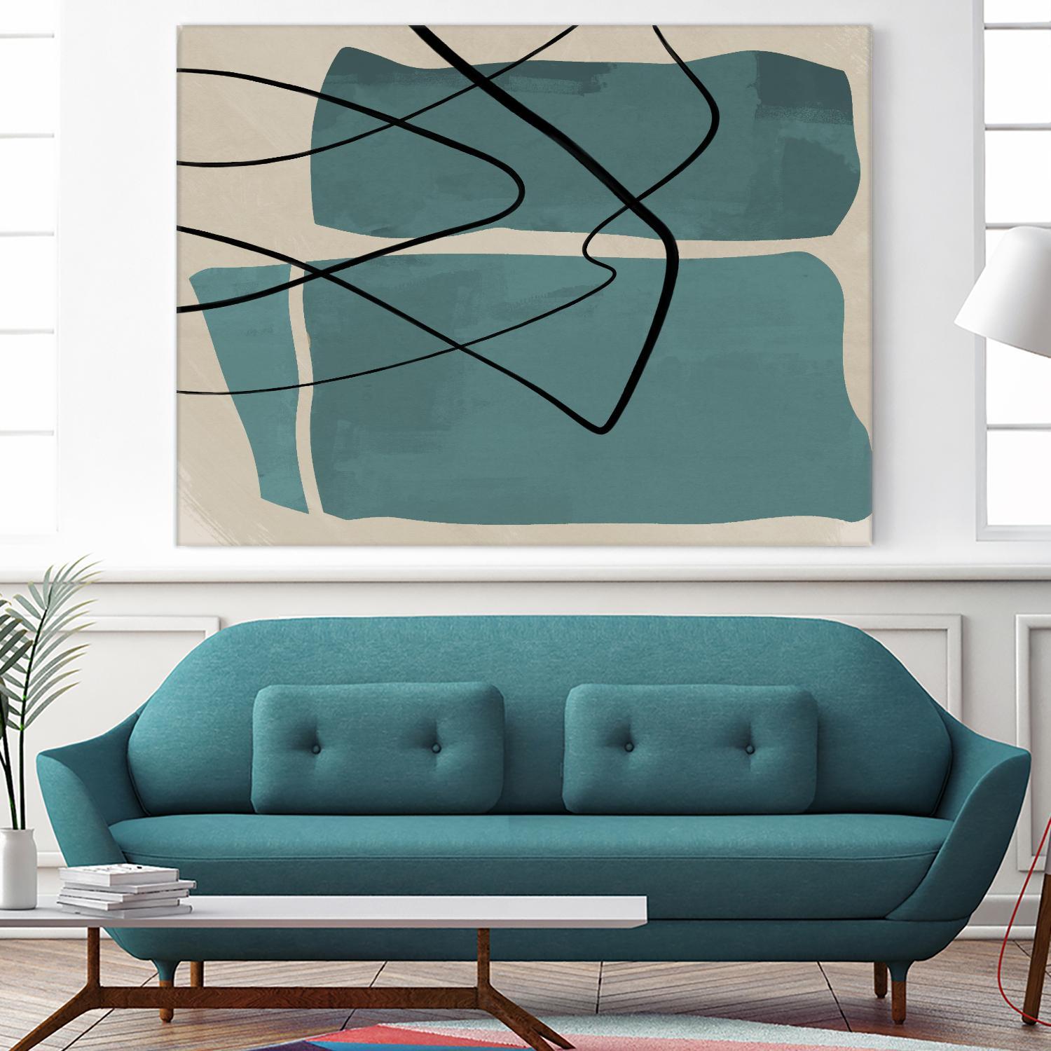 Different Strokes I by Dan Meneely on GIANT ART - abstract