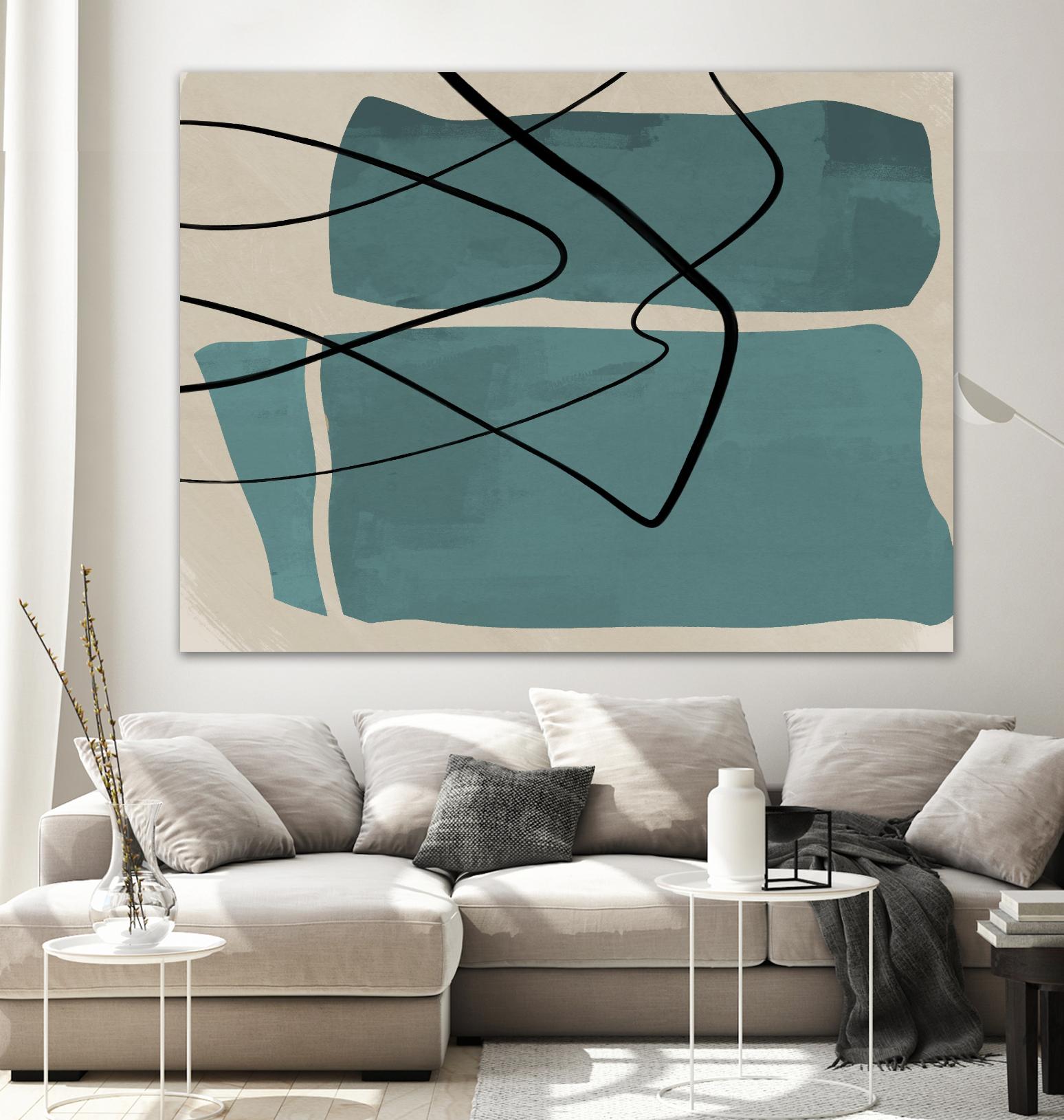 Different Strokes I by Dan Meneely on GIANT ART - abstract