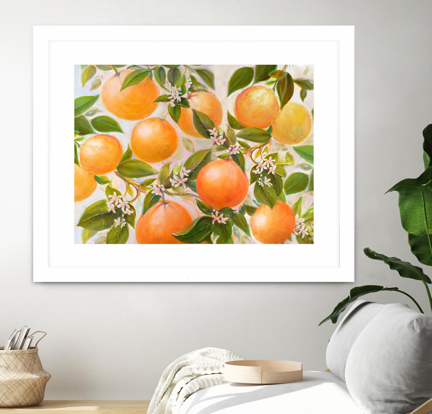 Tropical Oranges by Diannart on GIANT ART - fruit farm
