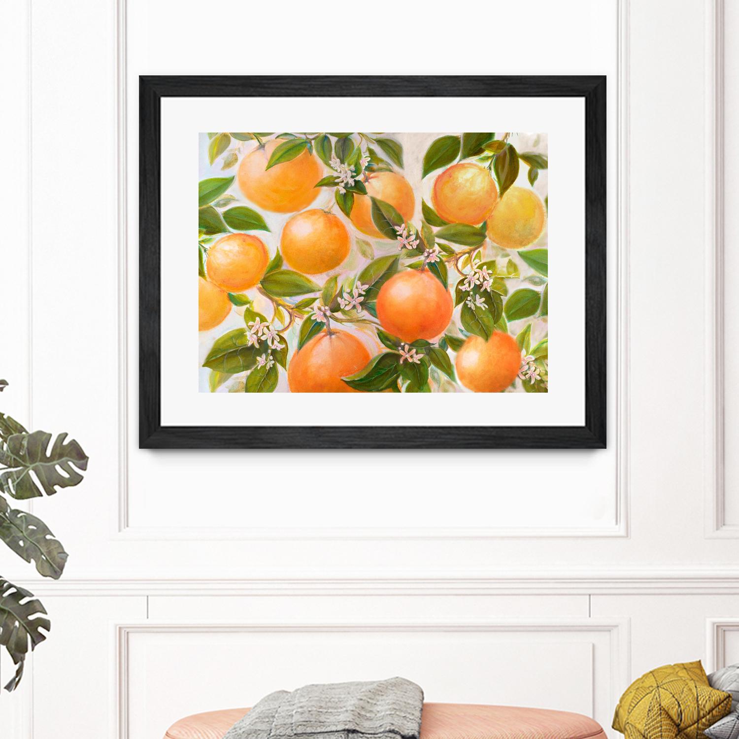 Tropical Oranges by Diannart on GIANT ART - fruit farm