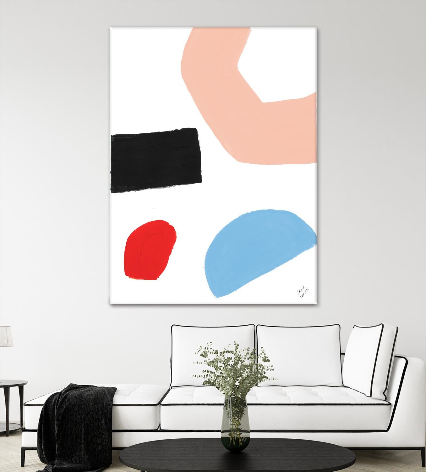 Bright Shape of Things II by Lanie Loreth on GIANT ART - multi abstract