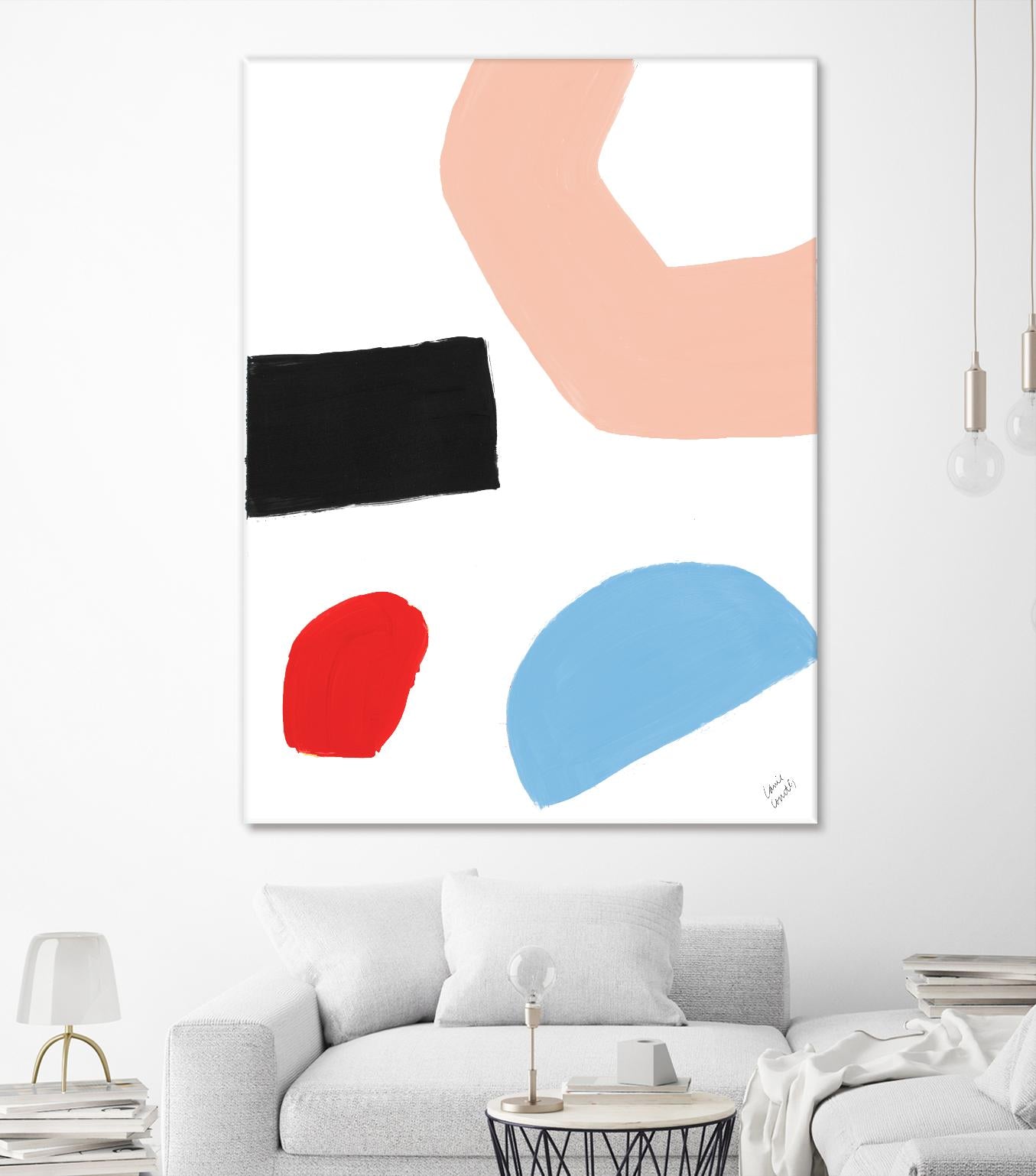 Bright Shape of Things II by Lanie Loreth on GIANT ART - multi abstract