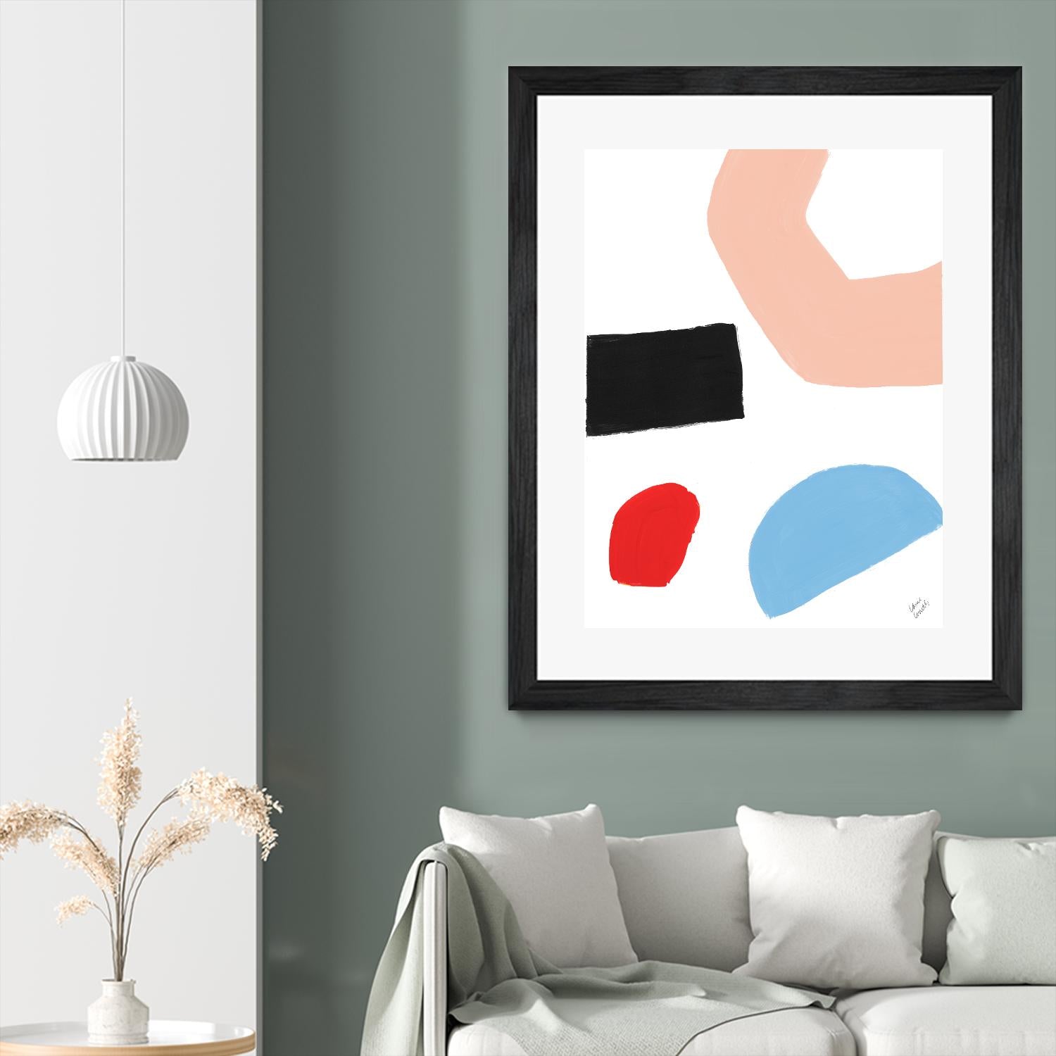 Bright Shape of Things II by Lanie Loreth on GIANT ART - multi abstract