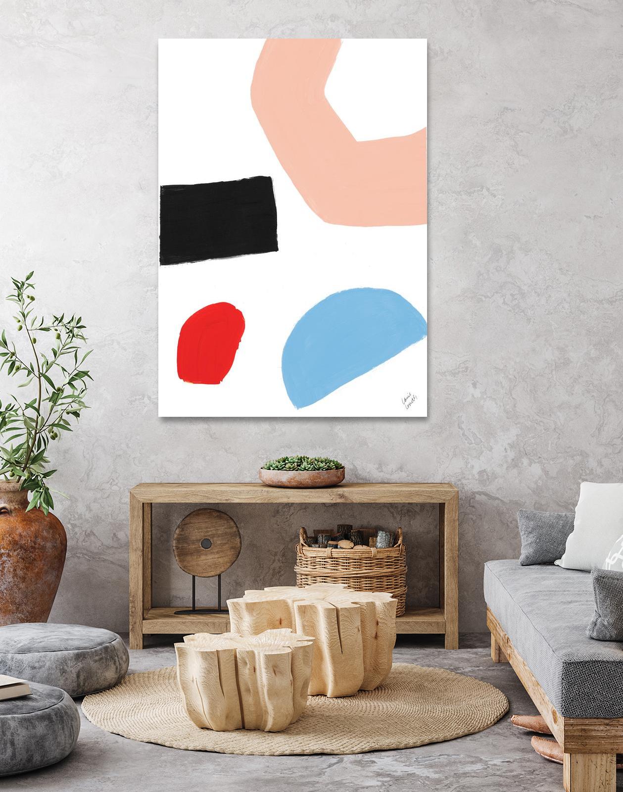 Bright Shape of Things II by Lanie Loreth on GIANT ART - multi abstract