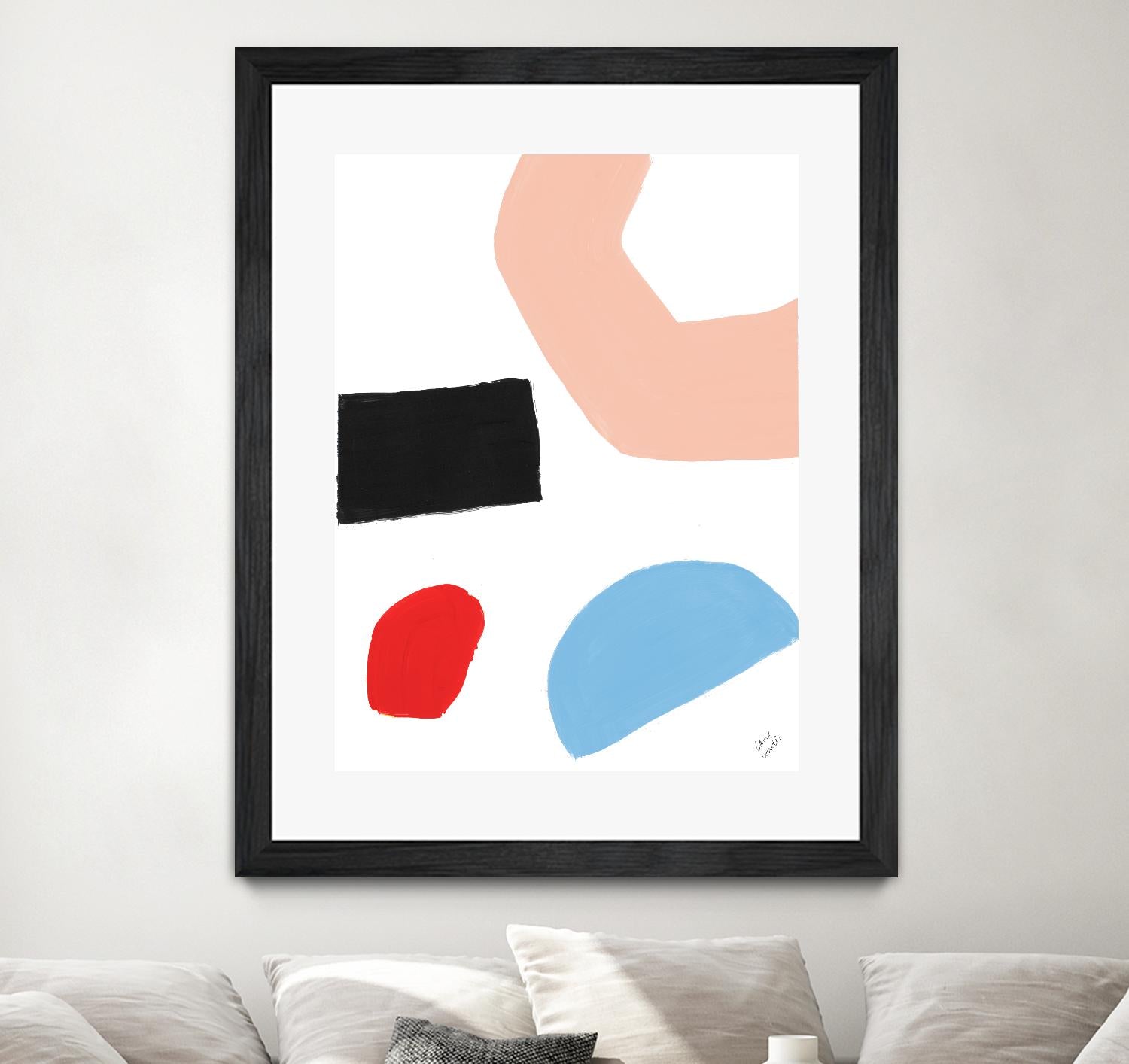 Bright Shape of Things II by Lanie Loreth on GIANT ART - multi abstract