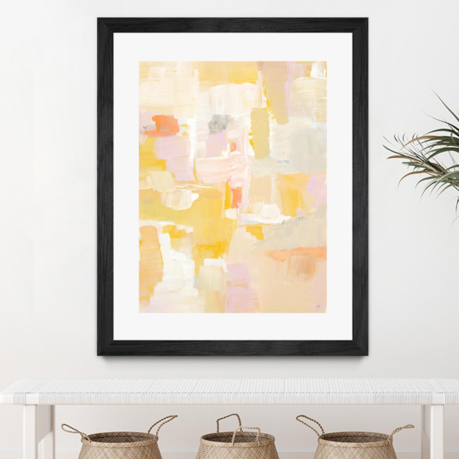 Peace I See by Lanie Loreth on GIANT ART - yellow abstract