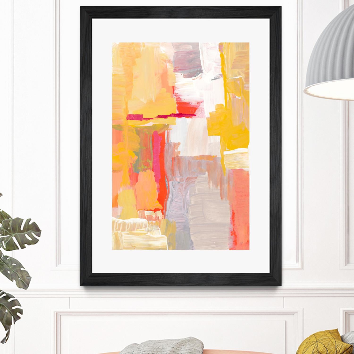 Joyful Morning by Lanie Loreth on GIANT ART - yellow abstract