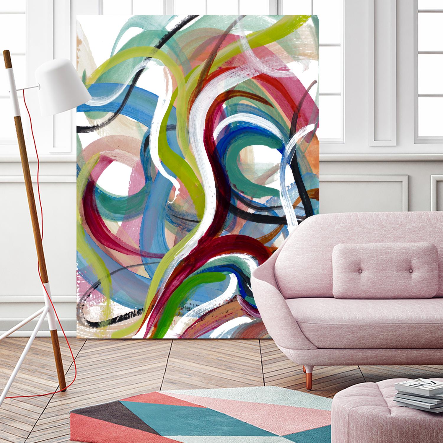 In Full Swing by Lanie Loreth on GIANT ART - multi abstract