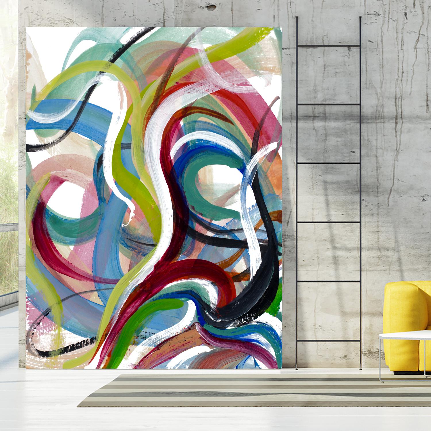 In Full Swing by Lanie Loreth on GIANT ART - multi abstract