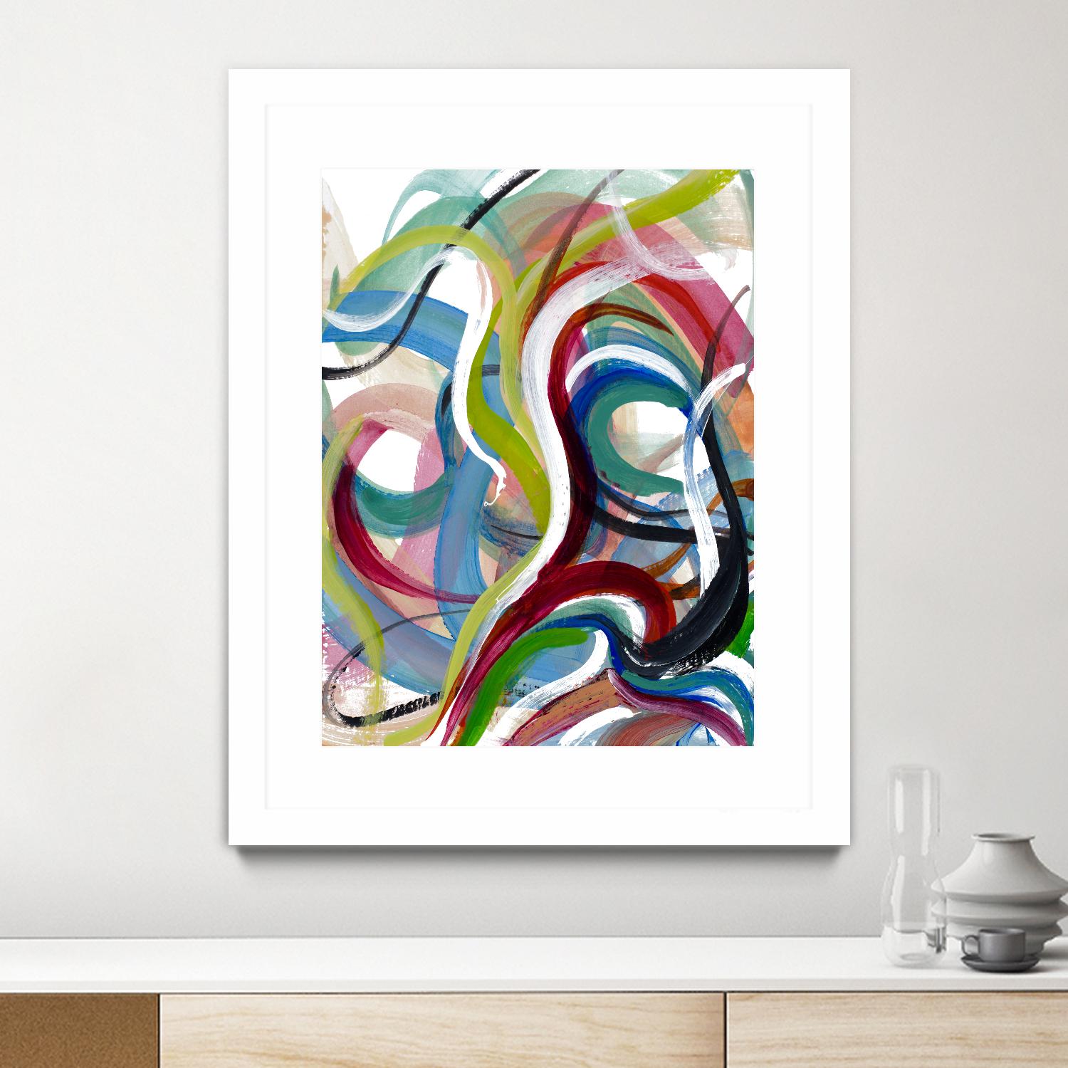 In Full Swing by Lanie Loreth on GIANT ART - multi abstract