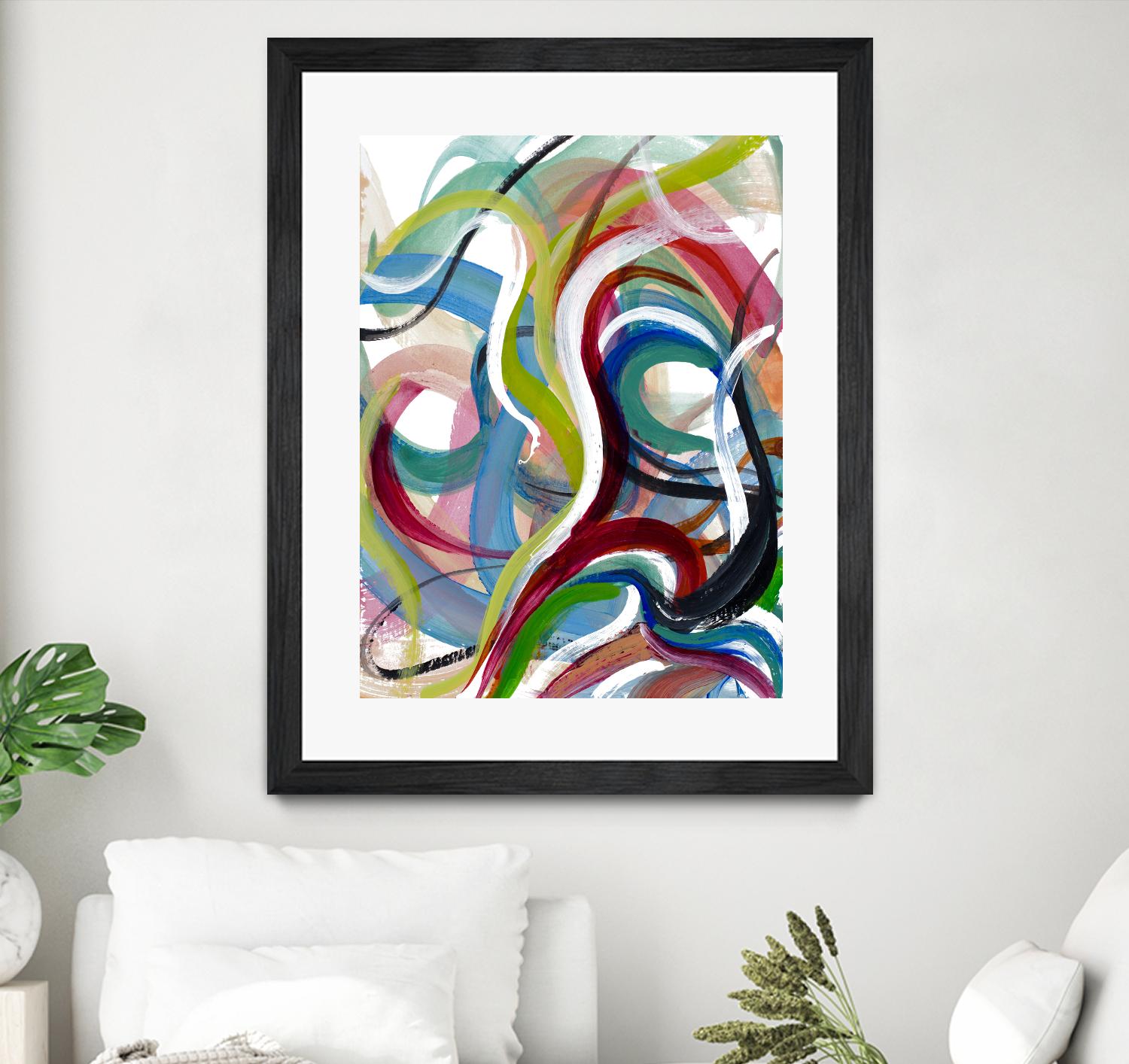 In Full Swing by Lanie Loreth on GIANT ART - multi abstract