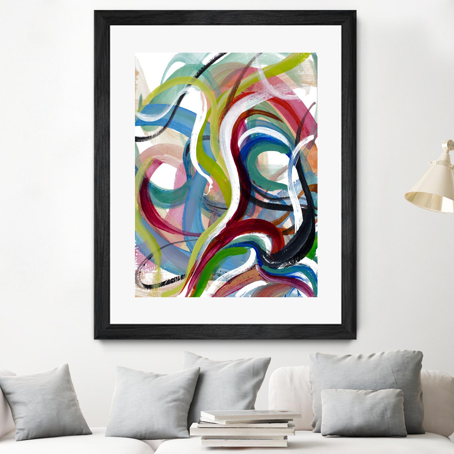 In Full Swing by Lanie Loreth on GIANT ART - multi abstract