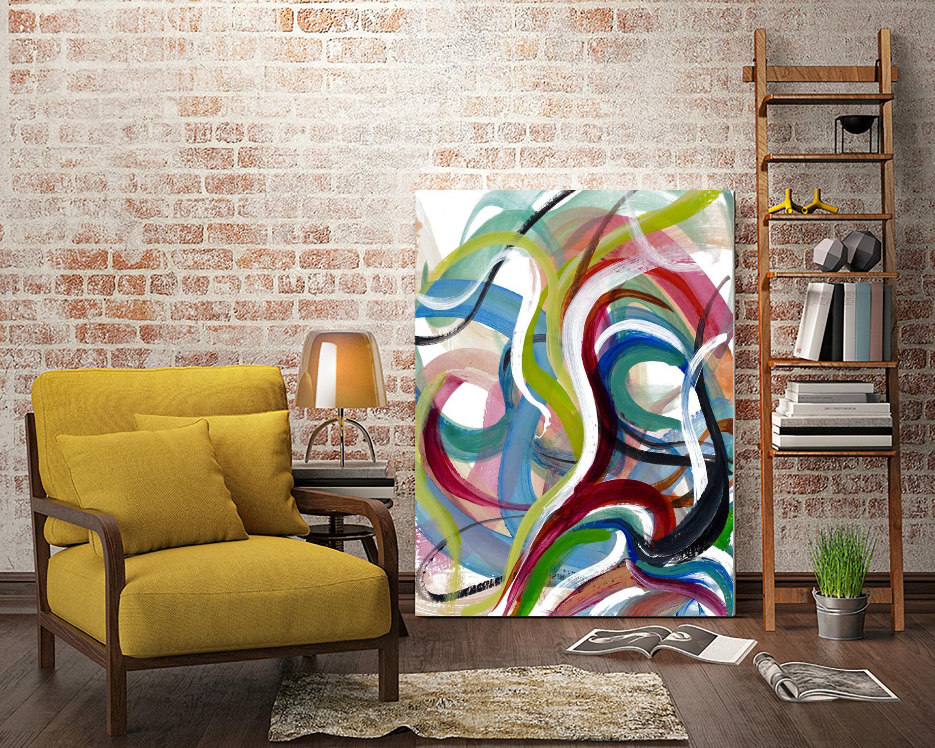 In Full Swing by Lanie Loreth on GIANT ART - multi abstract