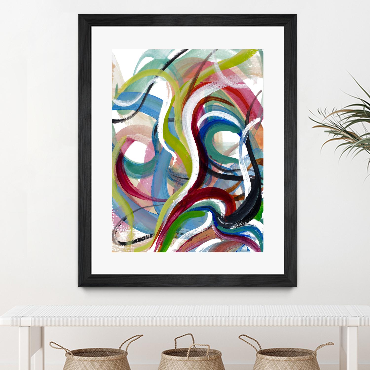 In Full Swing by Lanie Loreth on GIANT ART - multi abstract