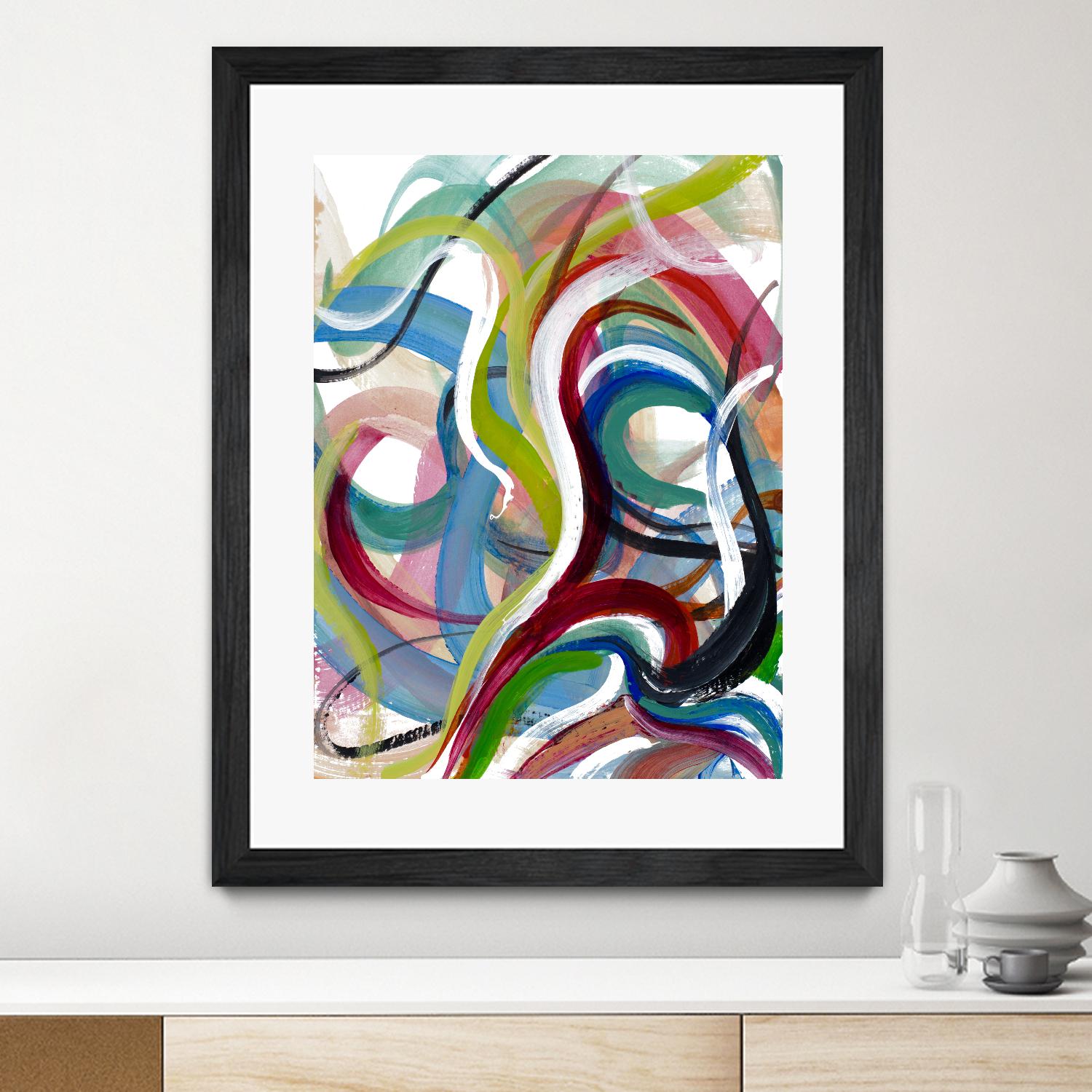 In Full Swing by Lanie Loreth on GIANT ART - multi abstract