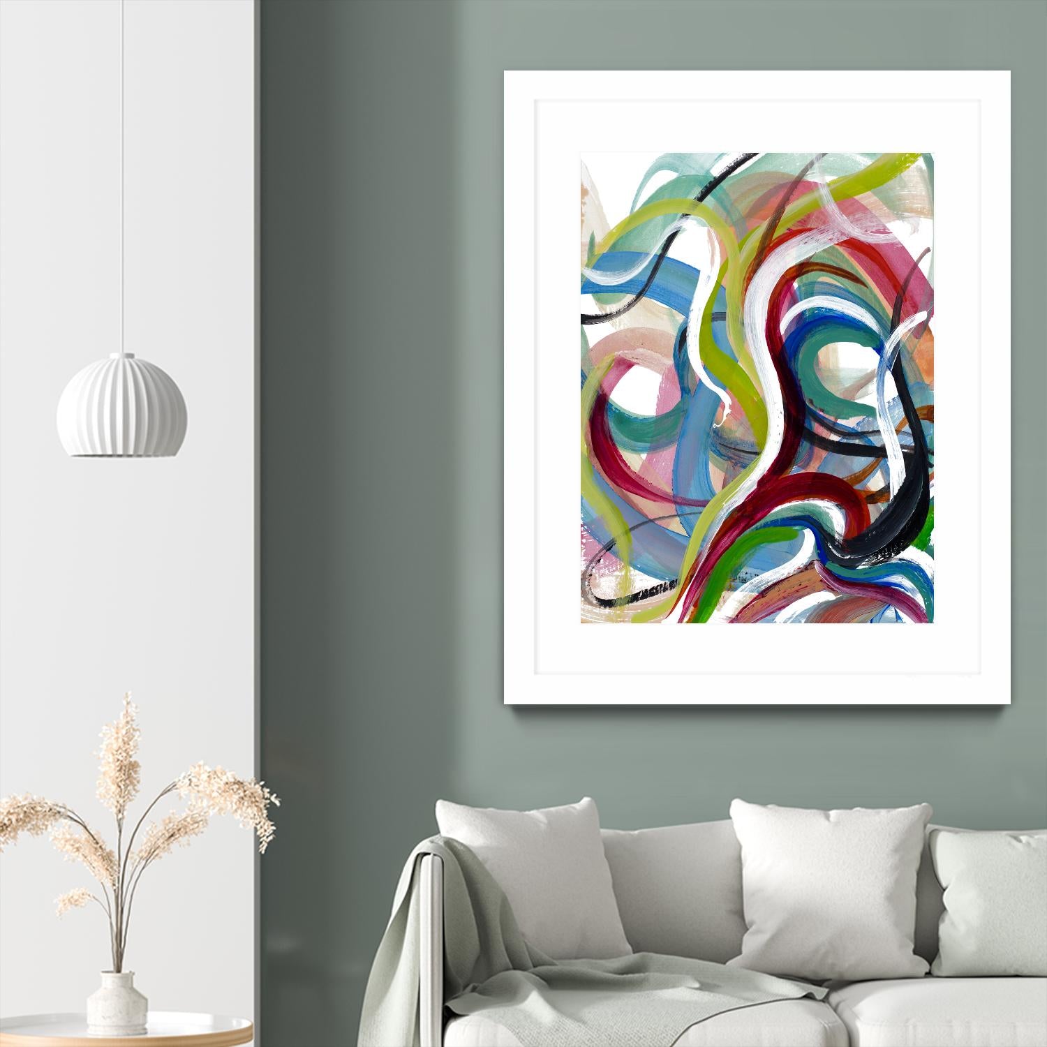 In Full Swing by Lanie Loreth on GIANT ART - multi abstract