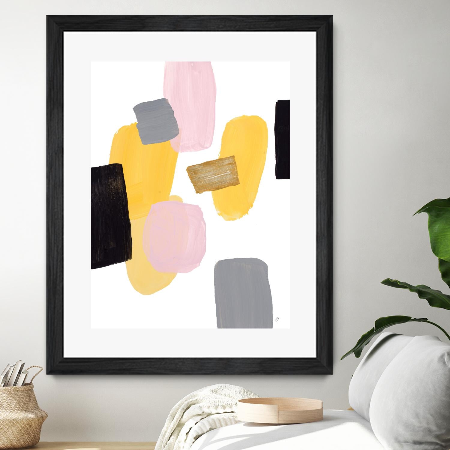 Floating Shapes I by Lanie Loreth on GIANT ART - multi abstract