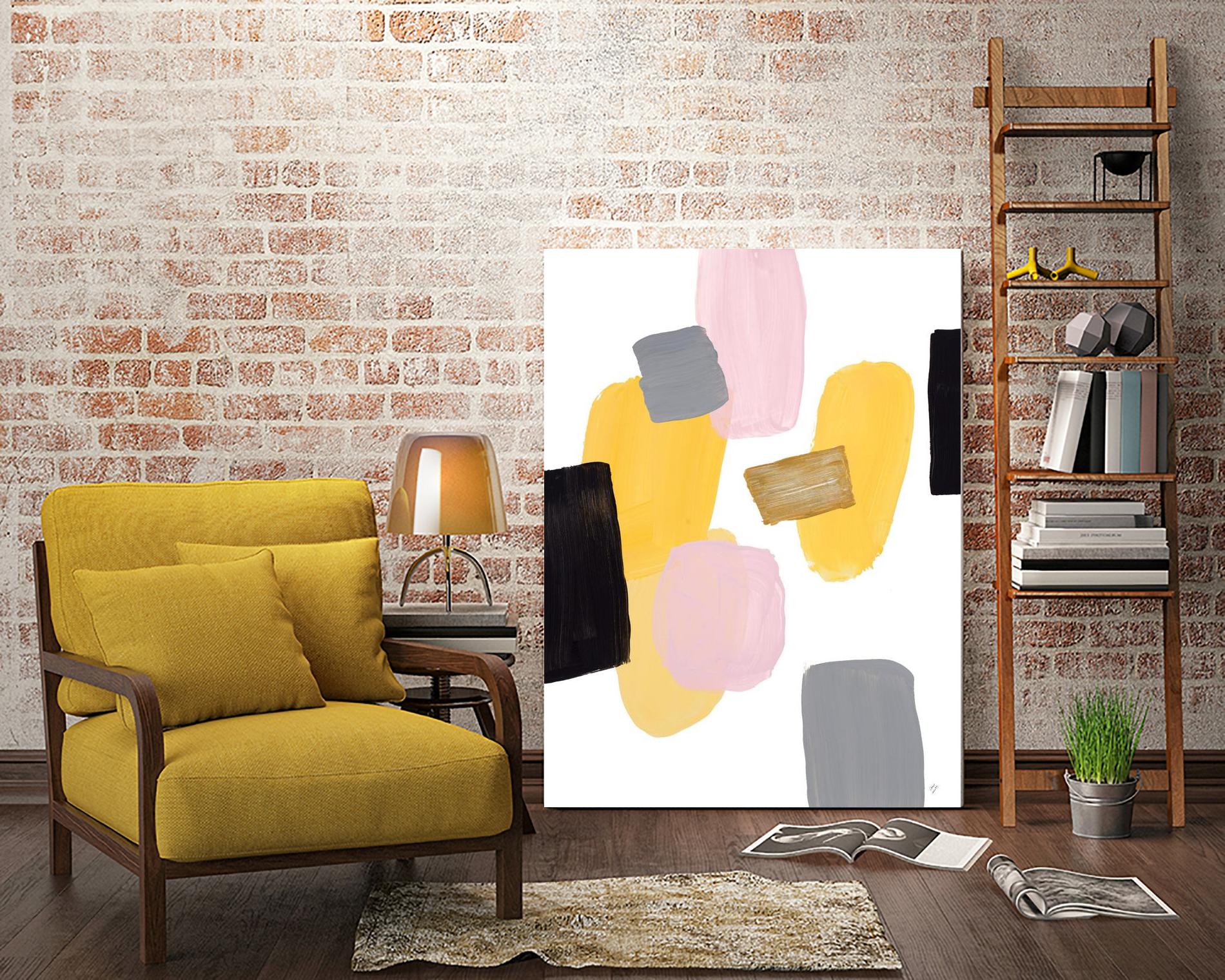 Floating Shapes I by Lanie Loreth on GIANT ART - multi abstract
