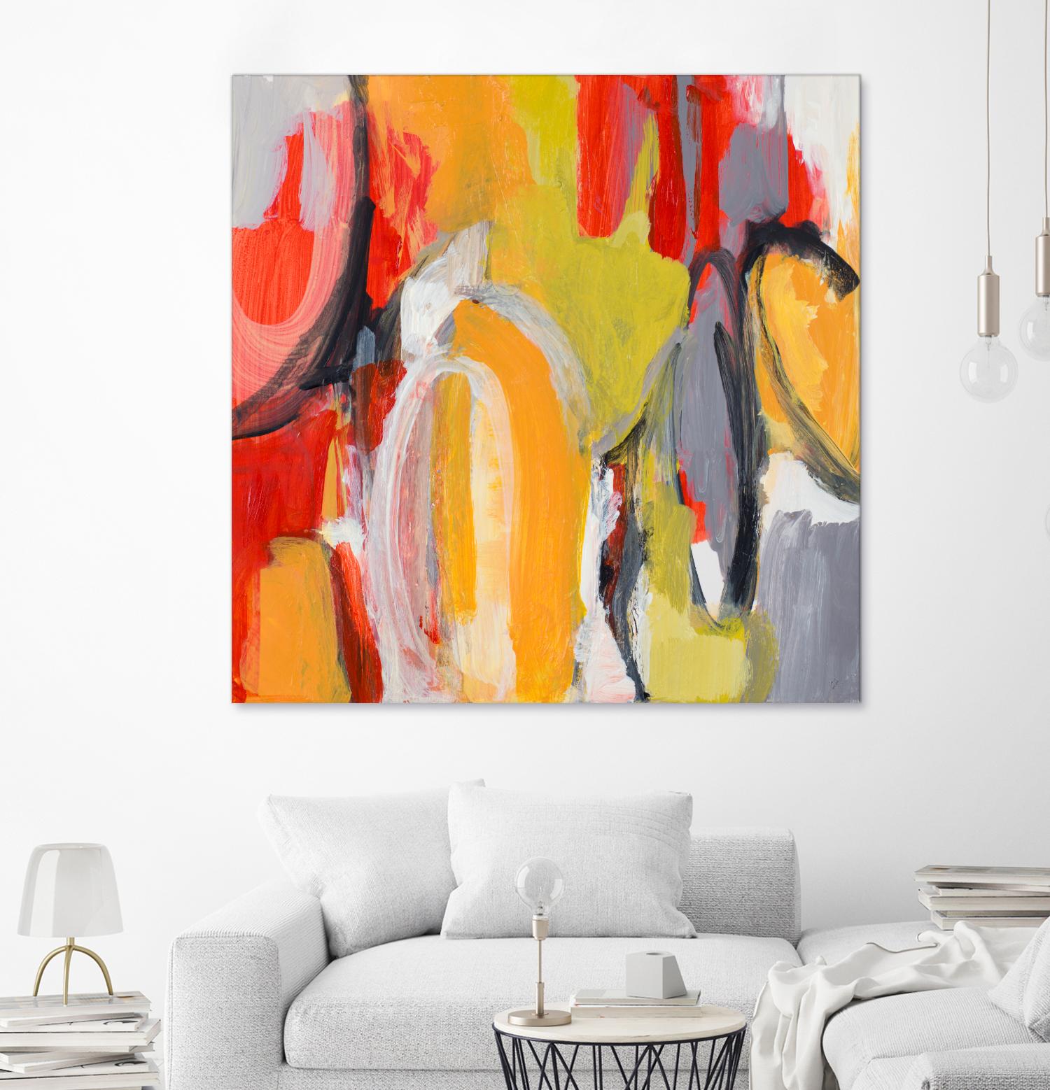 City Symphony I by Lanie Loreth on GIANT ART - multi abstract