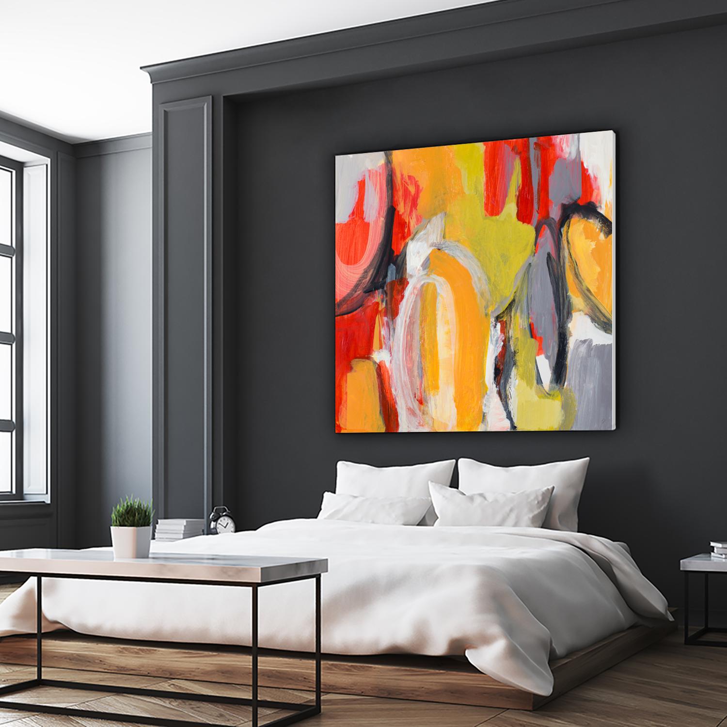 City Symphony I by Lanie Loreth on GIANT ART - multi abstract