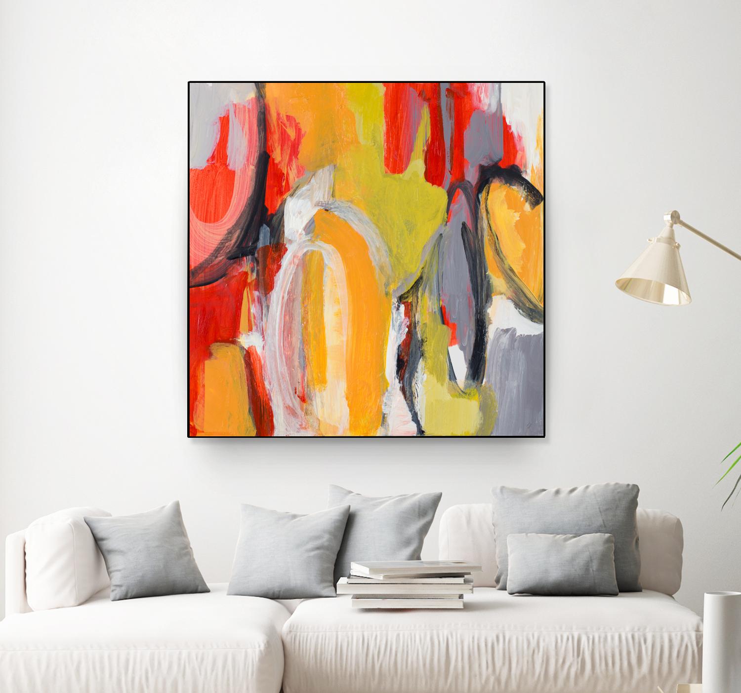 City Symphony I by Lanie Loreth on GIANT ART - multi abstract