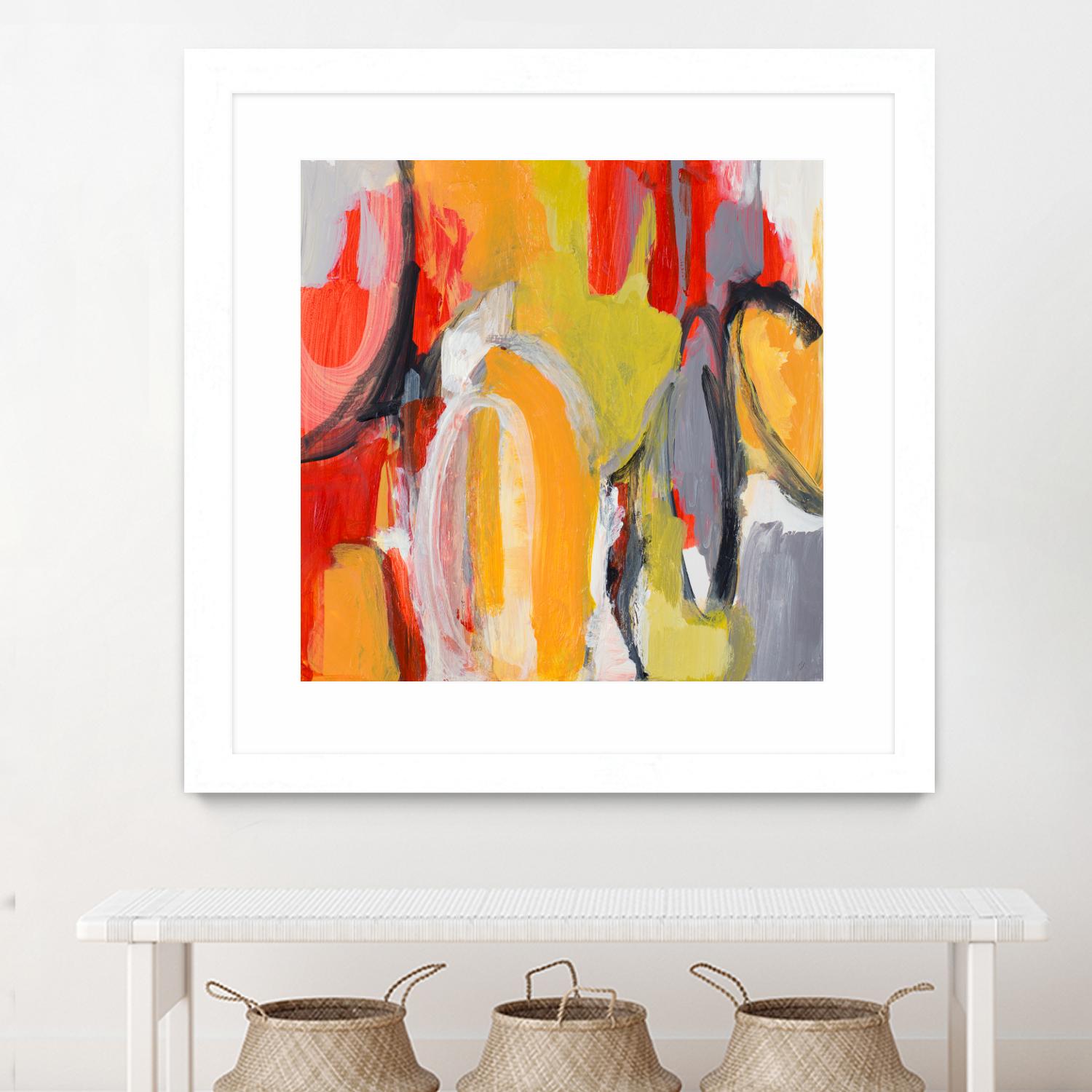 City Symphony I by Lanie Loreth on GIANT ART - multi abstract
