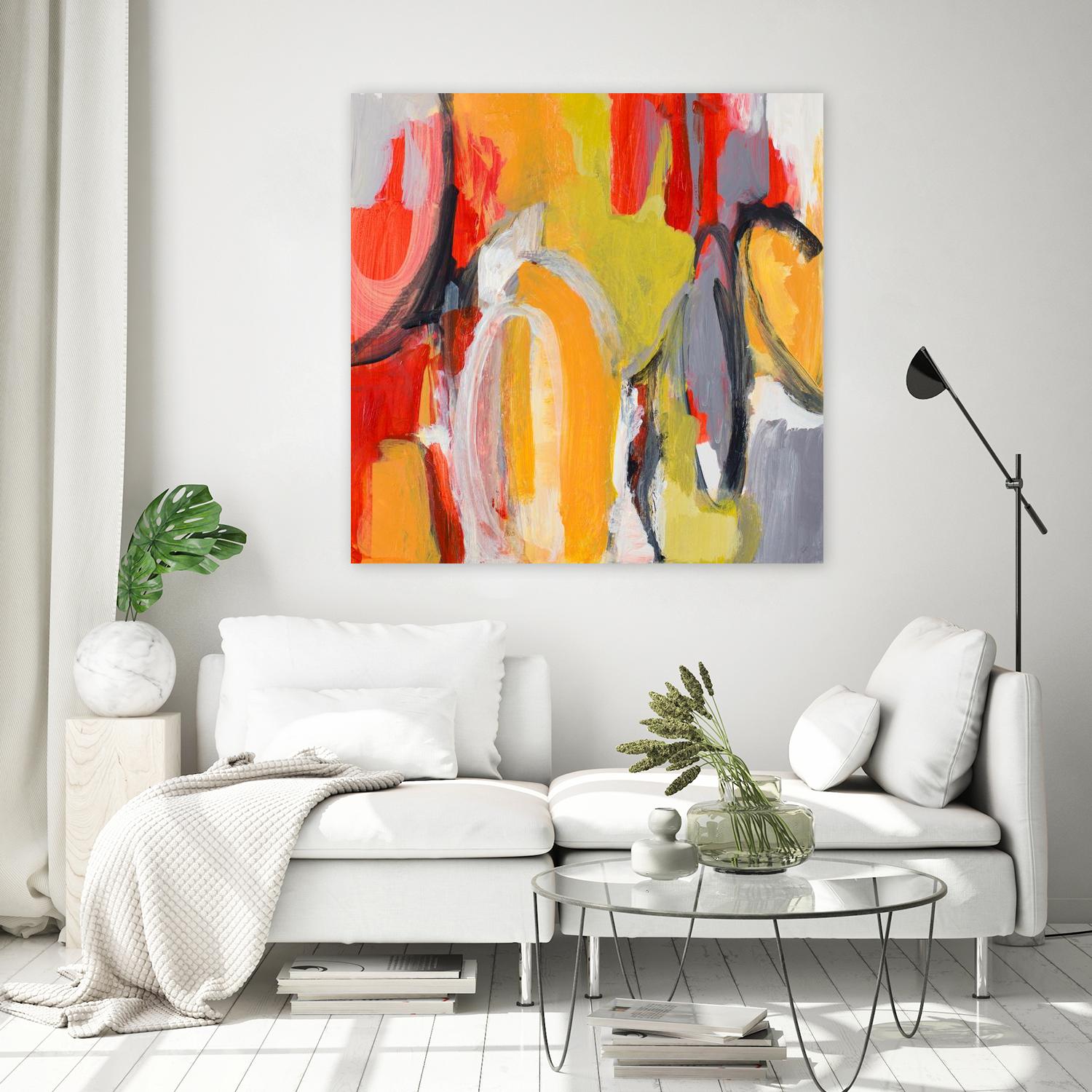 City Symphony I by Lanie Loreth on GIANT ART - multi abstract