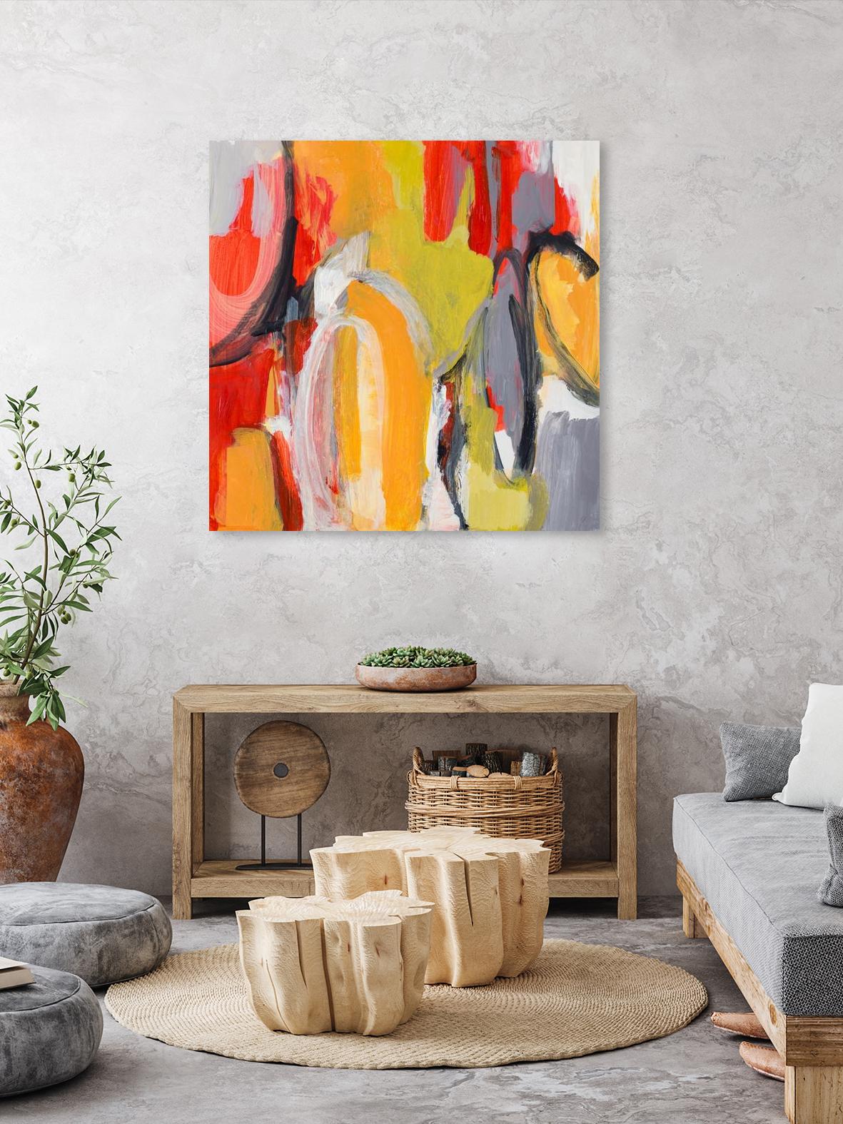 City Symphony I by Lanie Loreth on GIANT ART - multi abstract