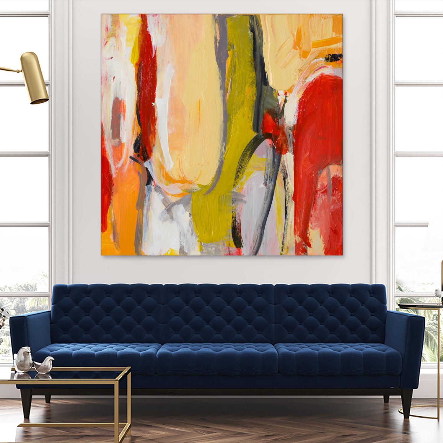 City Symphony II by Lanie Loreth on GIANT ART - multi abstract