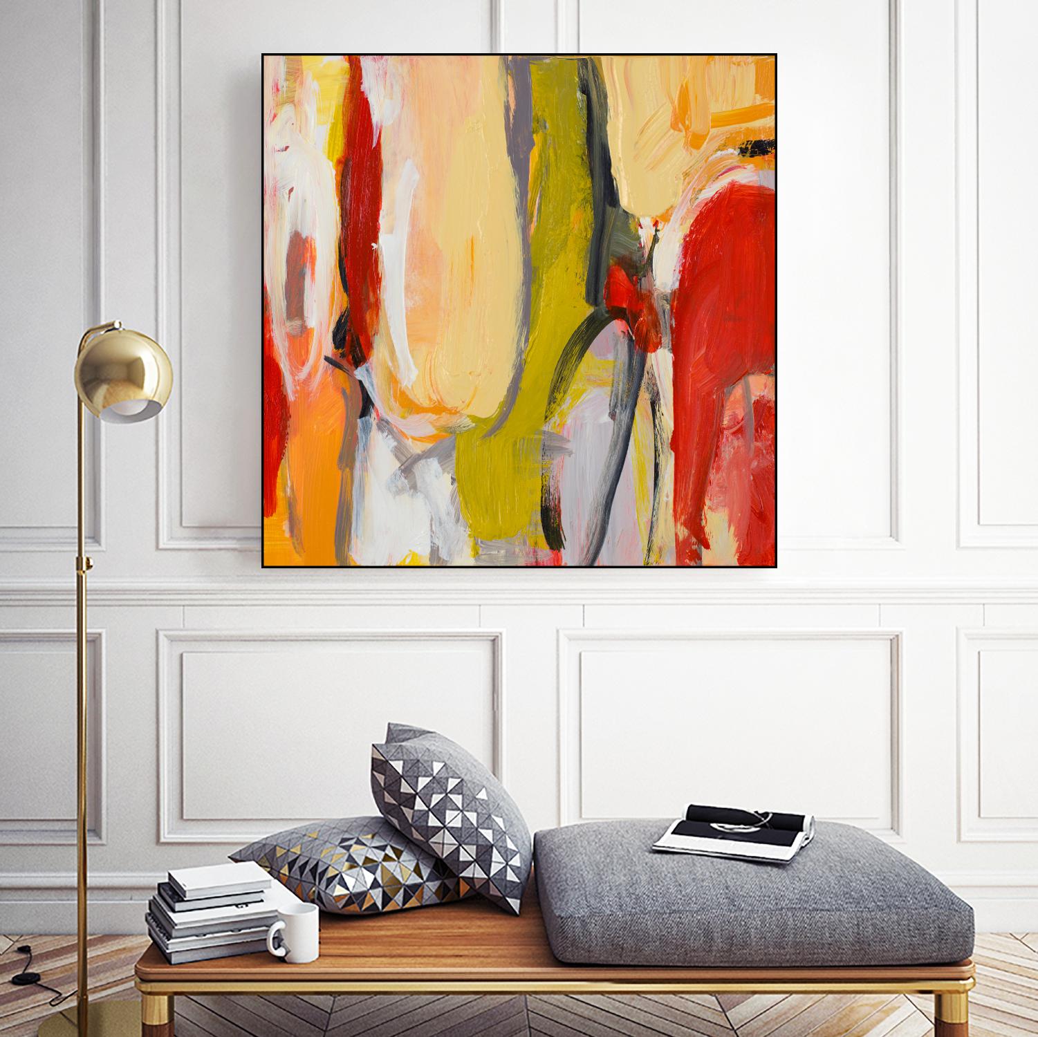 City Symphony II by Lanie Loreth on GIANT ART - multi abstract