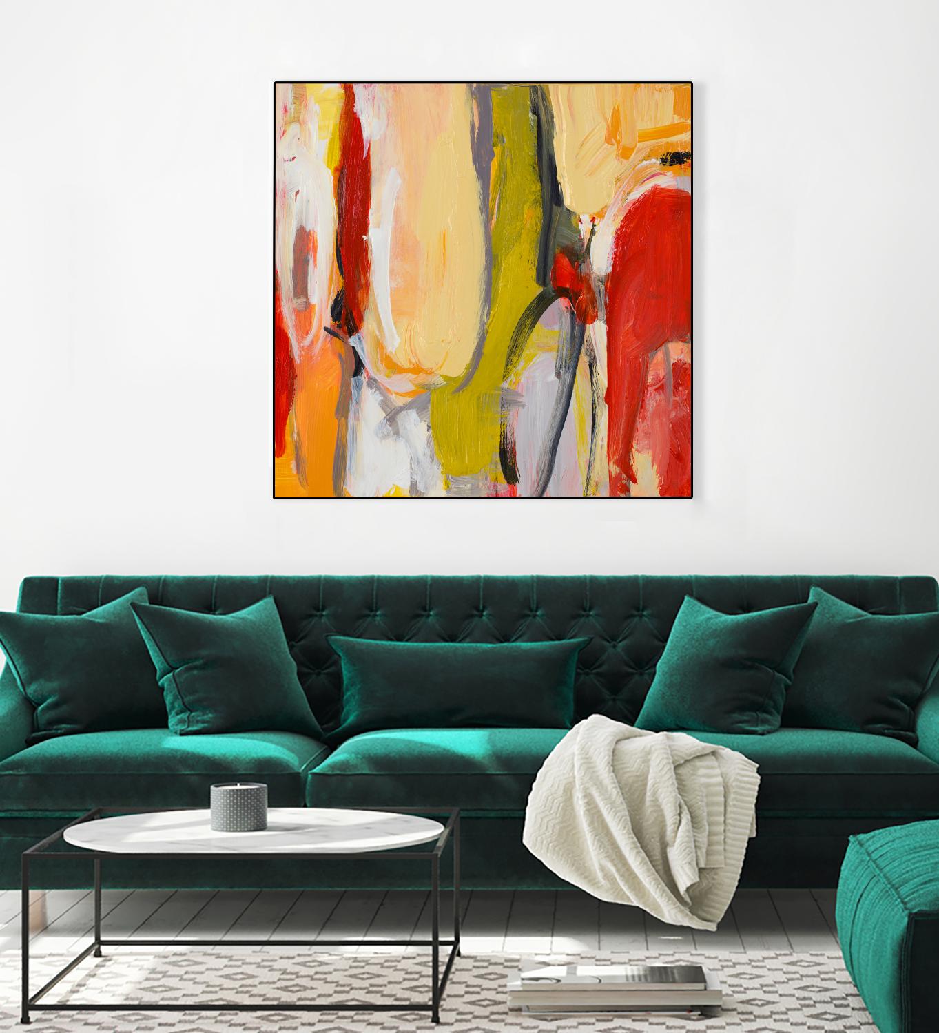 City Symphony II by Lanie Loreth on GIANT ART - multi abstract