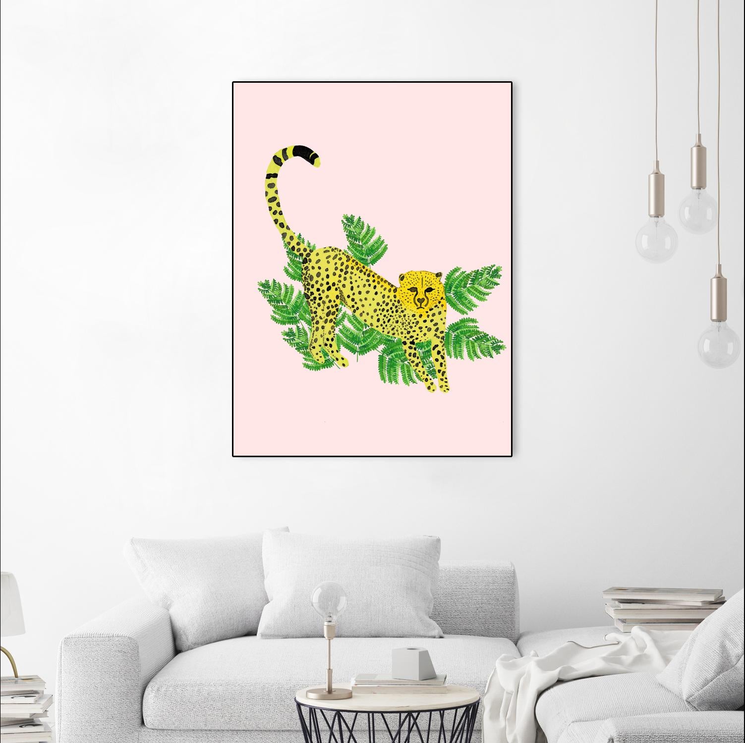 Cheetah on the Lookout I by Jen Bucheli on GIANT ART - multi wildlife