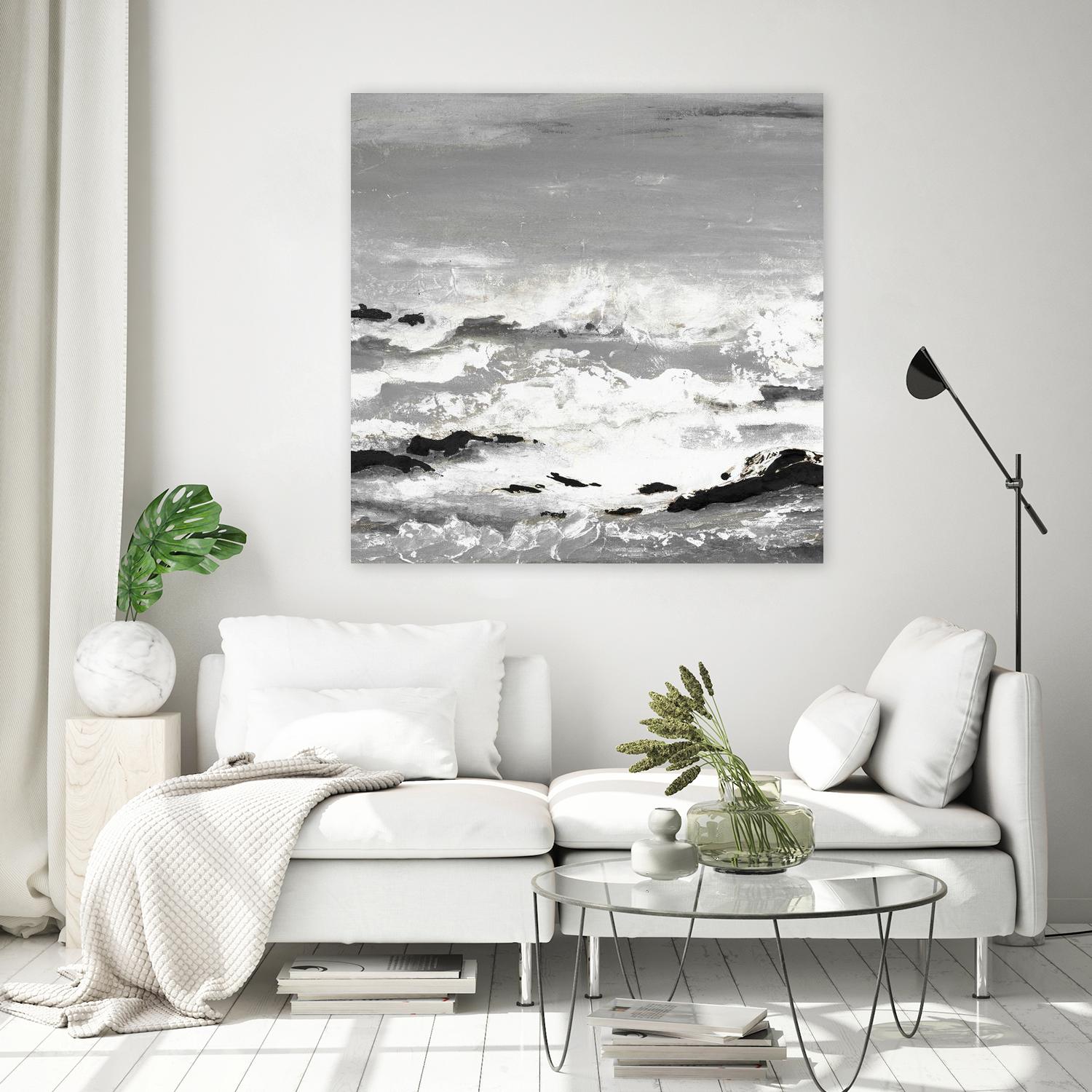 Rocks and Waves by Patricia Pinto on GIANT ART - coastal