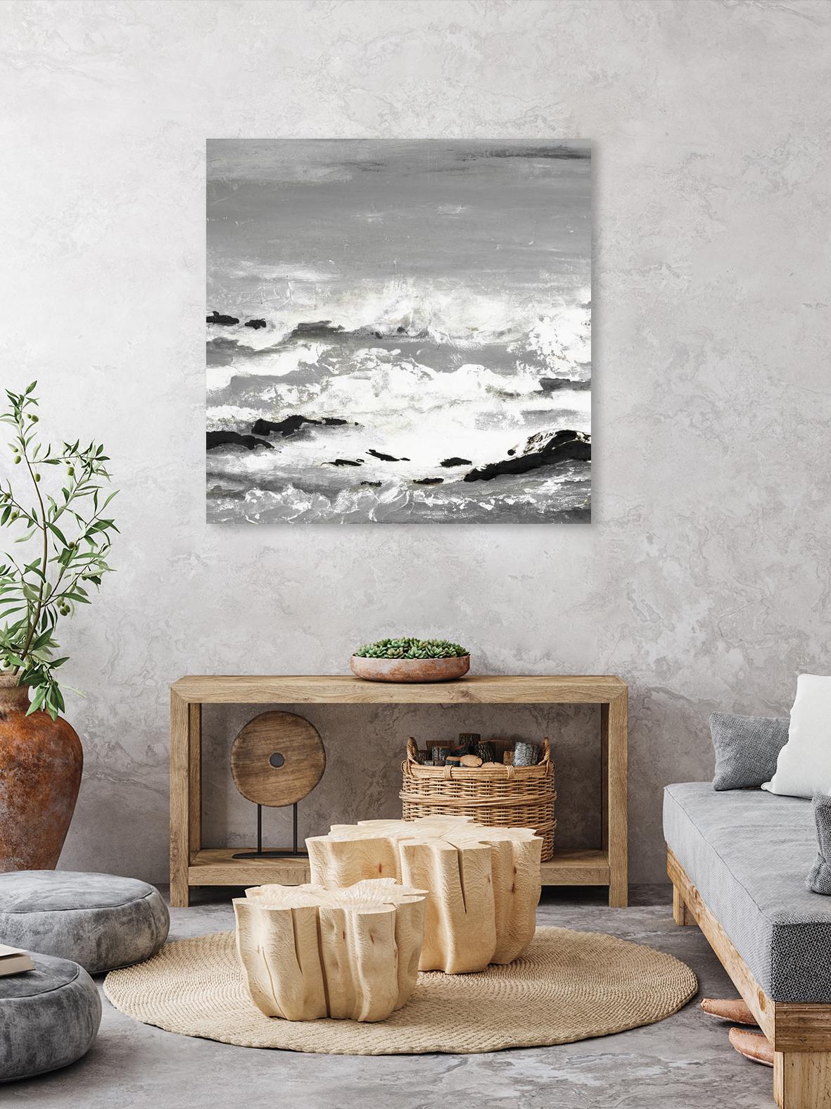Rocks and Waves by Patricia Pinto on GIANT ART - coastal