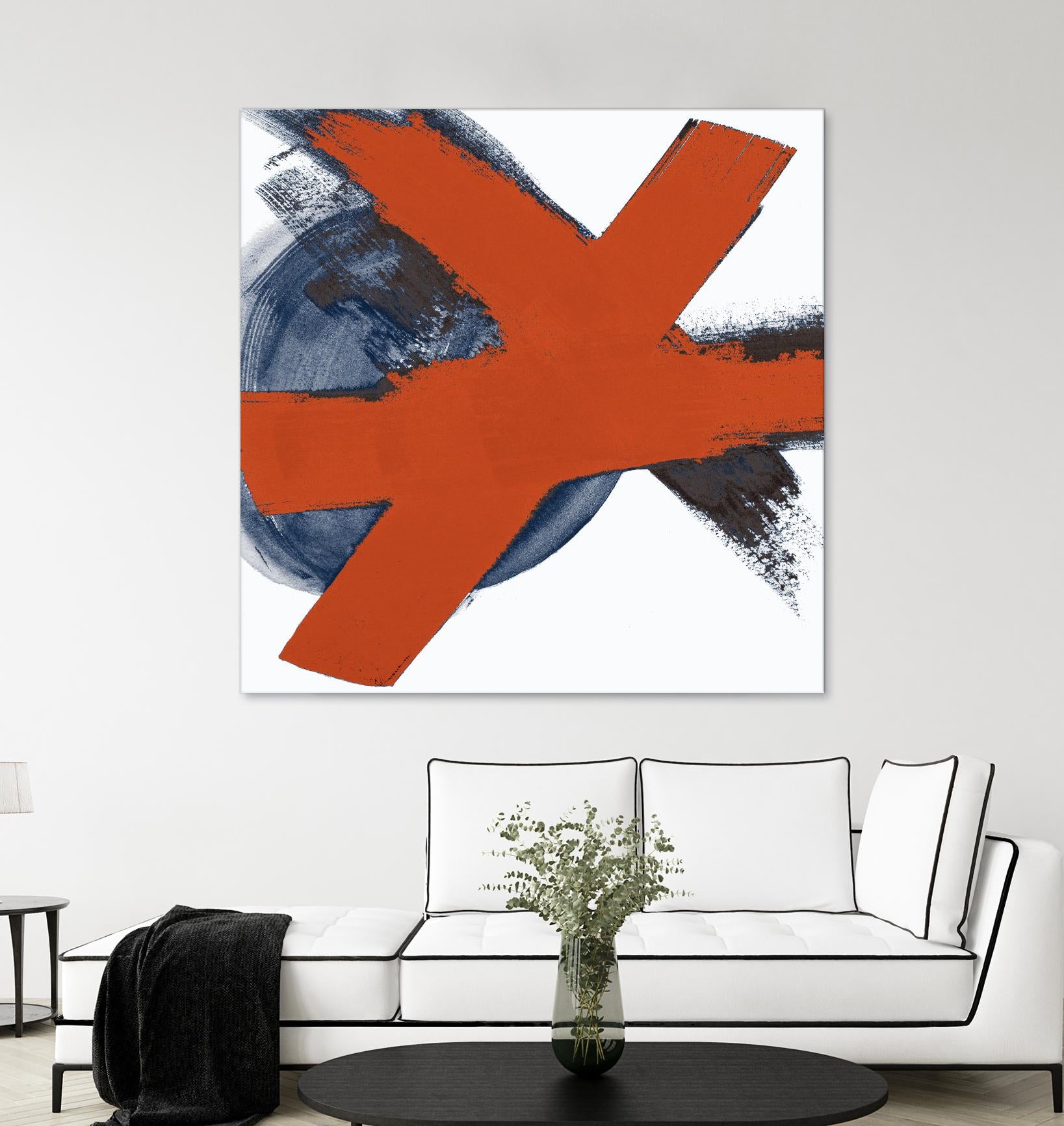 Red Moon Abstract I by Patricia Pinto on GIANT ART - multi abstract