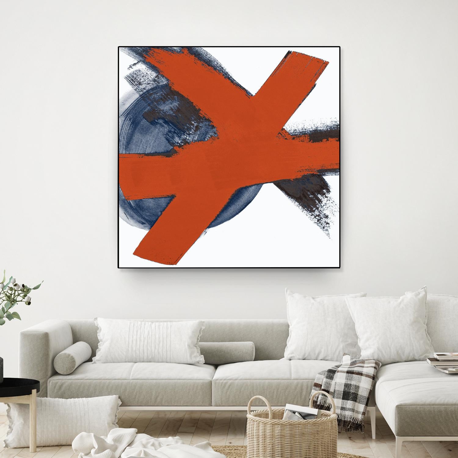 Red Moon Abstract I by Patricia Pinto on GIANT ART - multi abstract