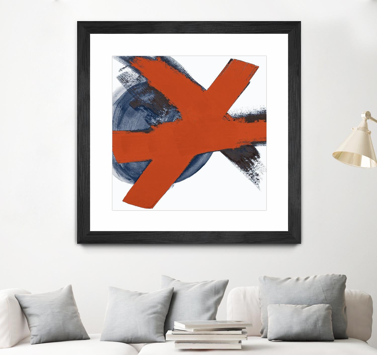 Red Moon Abstract I by Patricia Pinto on GIANT ART - multi abstract