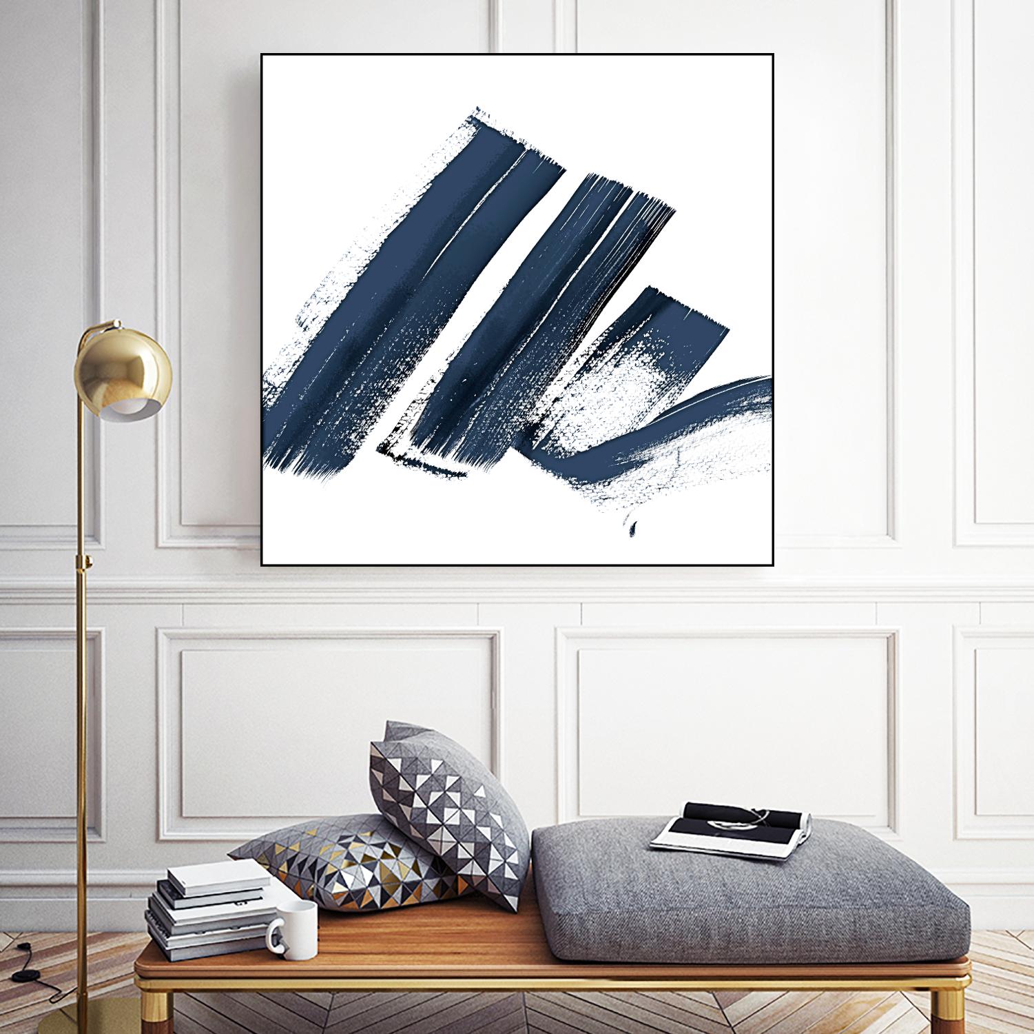 New Navy Signs I by Patricia Pinto on GIANT ART - multi decorative