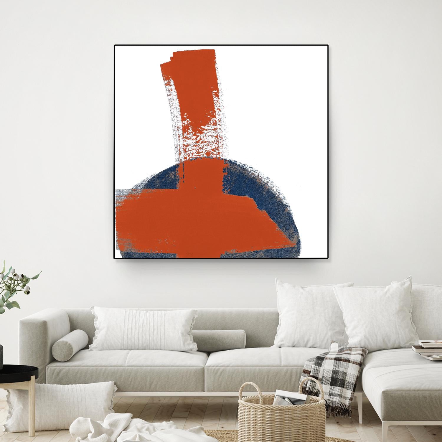 Red Moon Abstract II by Patricia Pinto on GIANT ART - red abstract