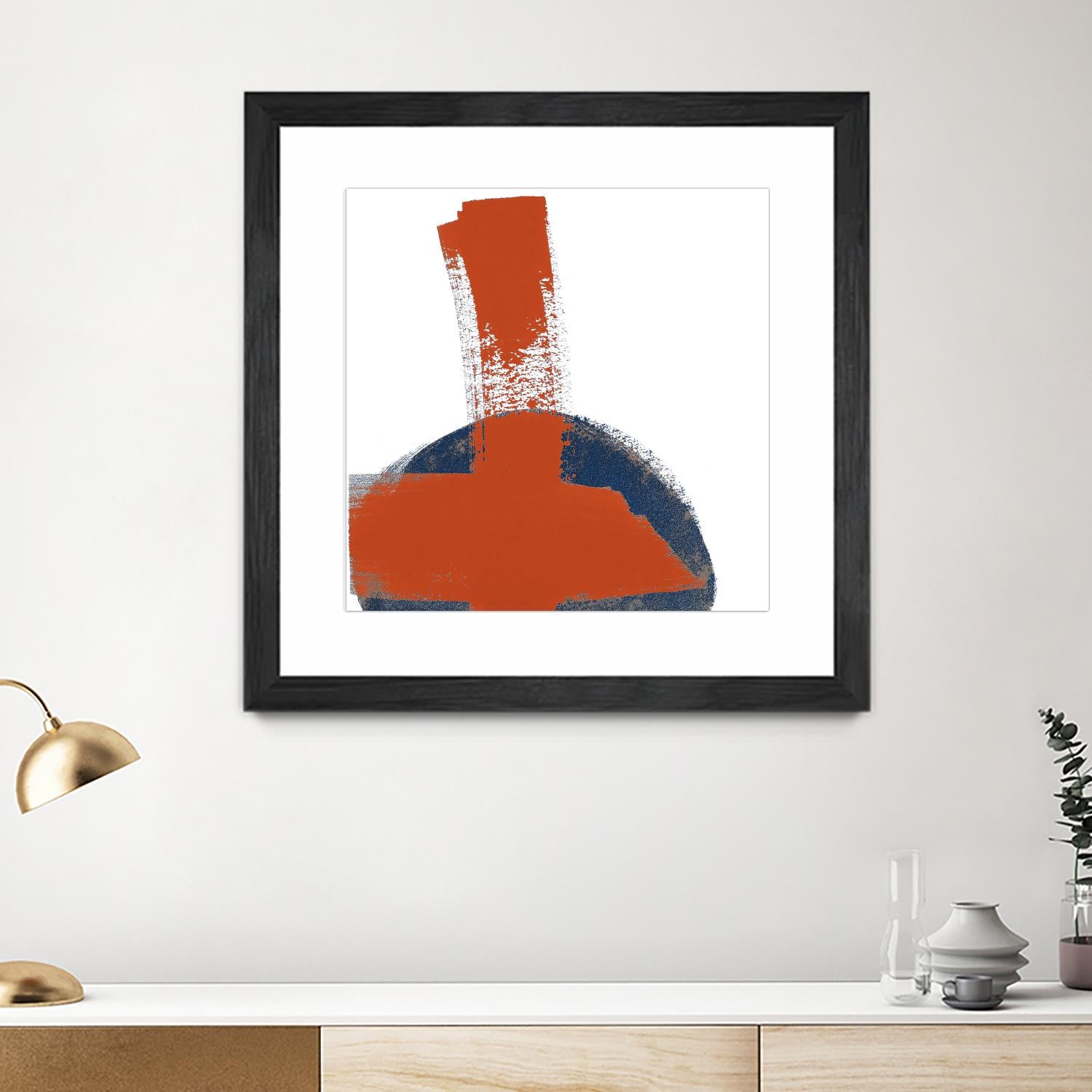 Red Moon Abstract II by Patricia Pinto on GIANT ART - red abstract