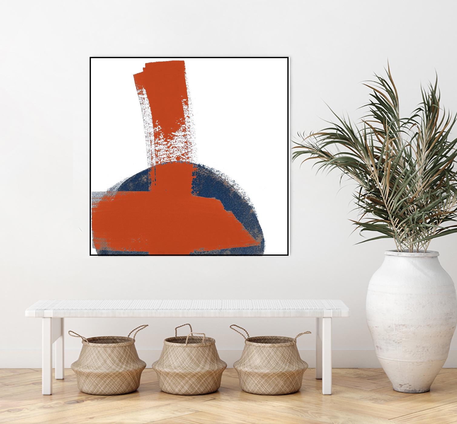 Red Moon Abstract II by Patricia Pinto on GIANT ART - red abstract