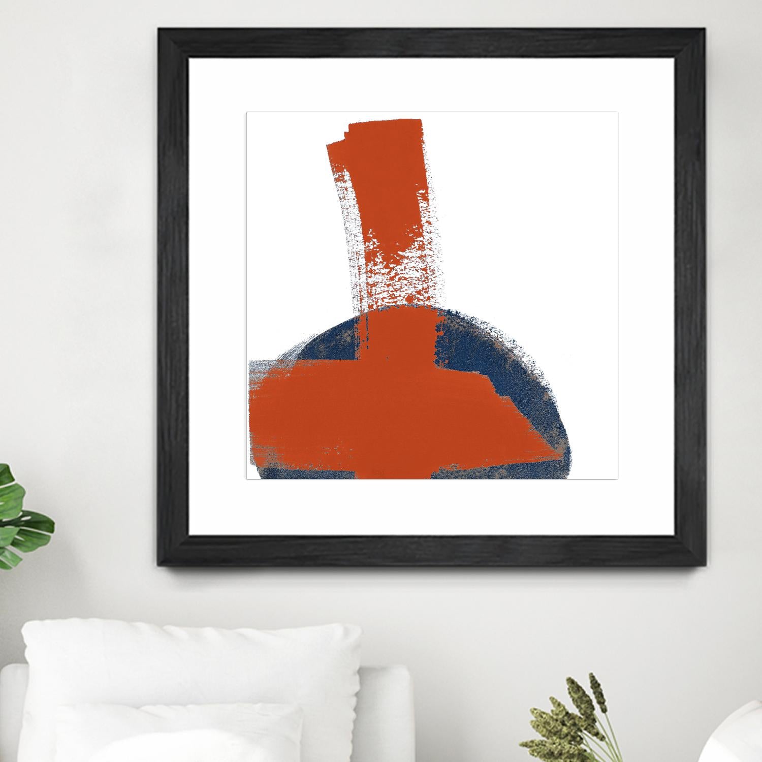 Red Moon Abstract II by Patricia Pinto on GIANT ART - red abstract